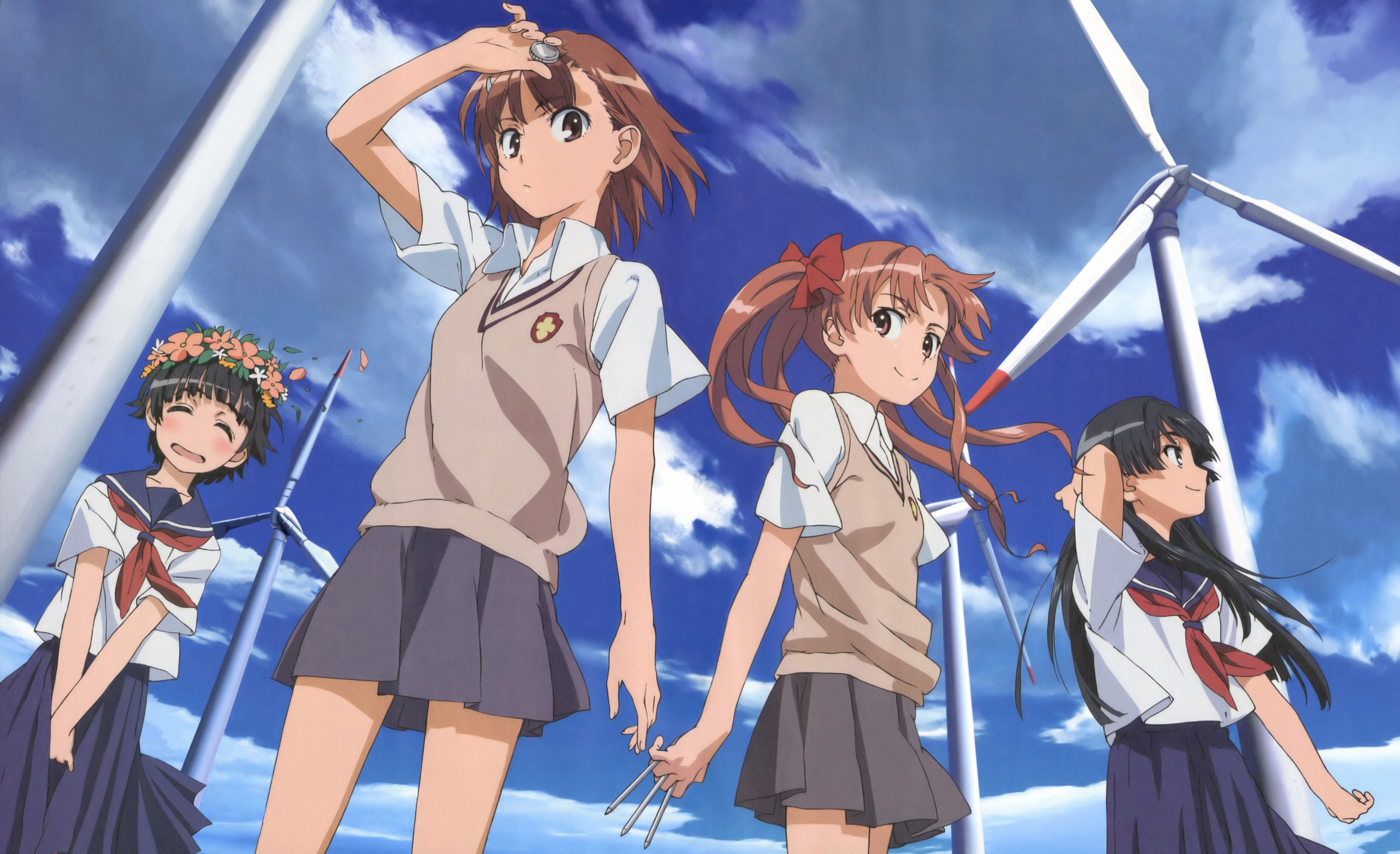 5795x3536 Toaru Kagaku no Railgun S