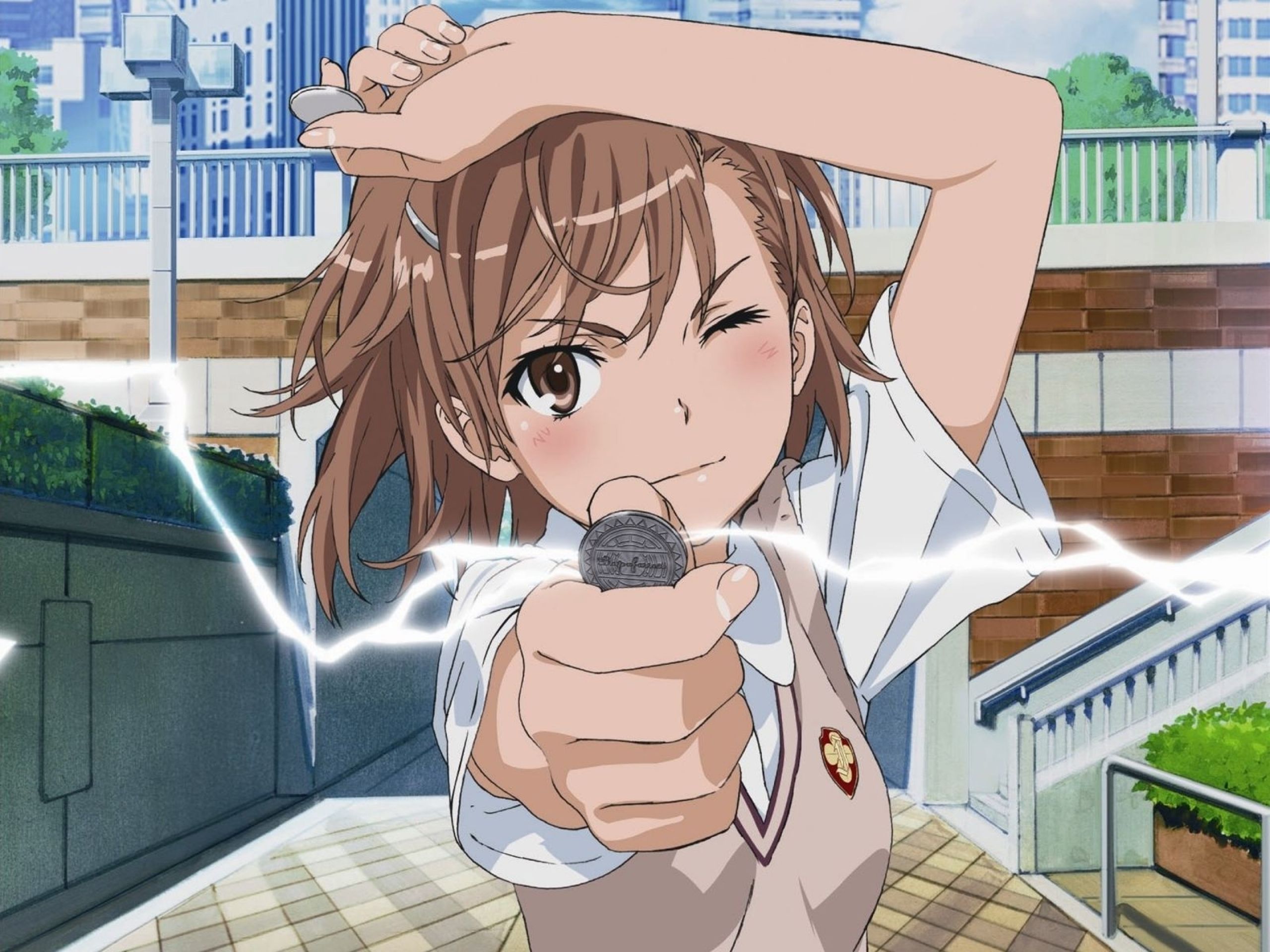 2560x1920 Misaka Mikoto Kagaku no Railgun