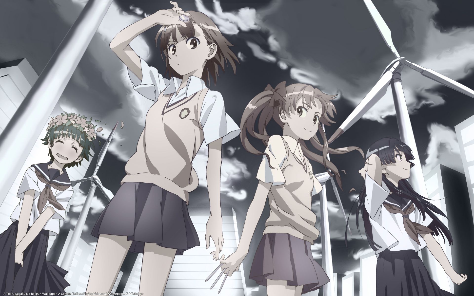 1920x1200 To Aru Kagaku no Railgun and Scan Gallery