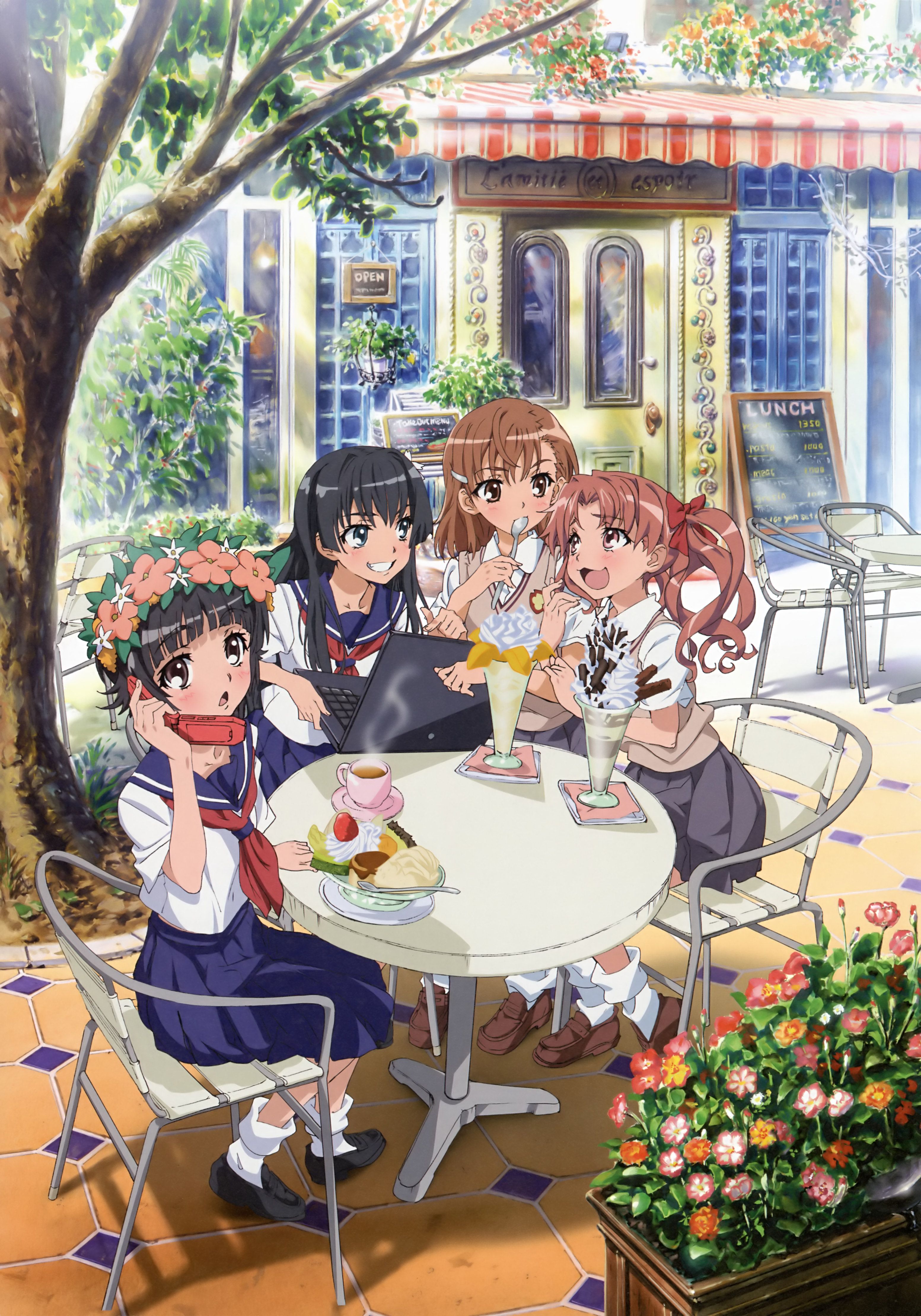 3106x4439 To Aru Kagaku no Railgun (A Certain Scientific Railgun), Mobile Wallpaper Anime Image Board