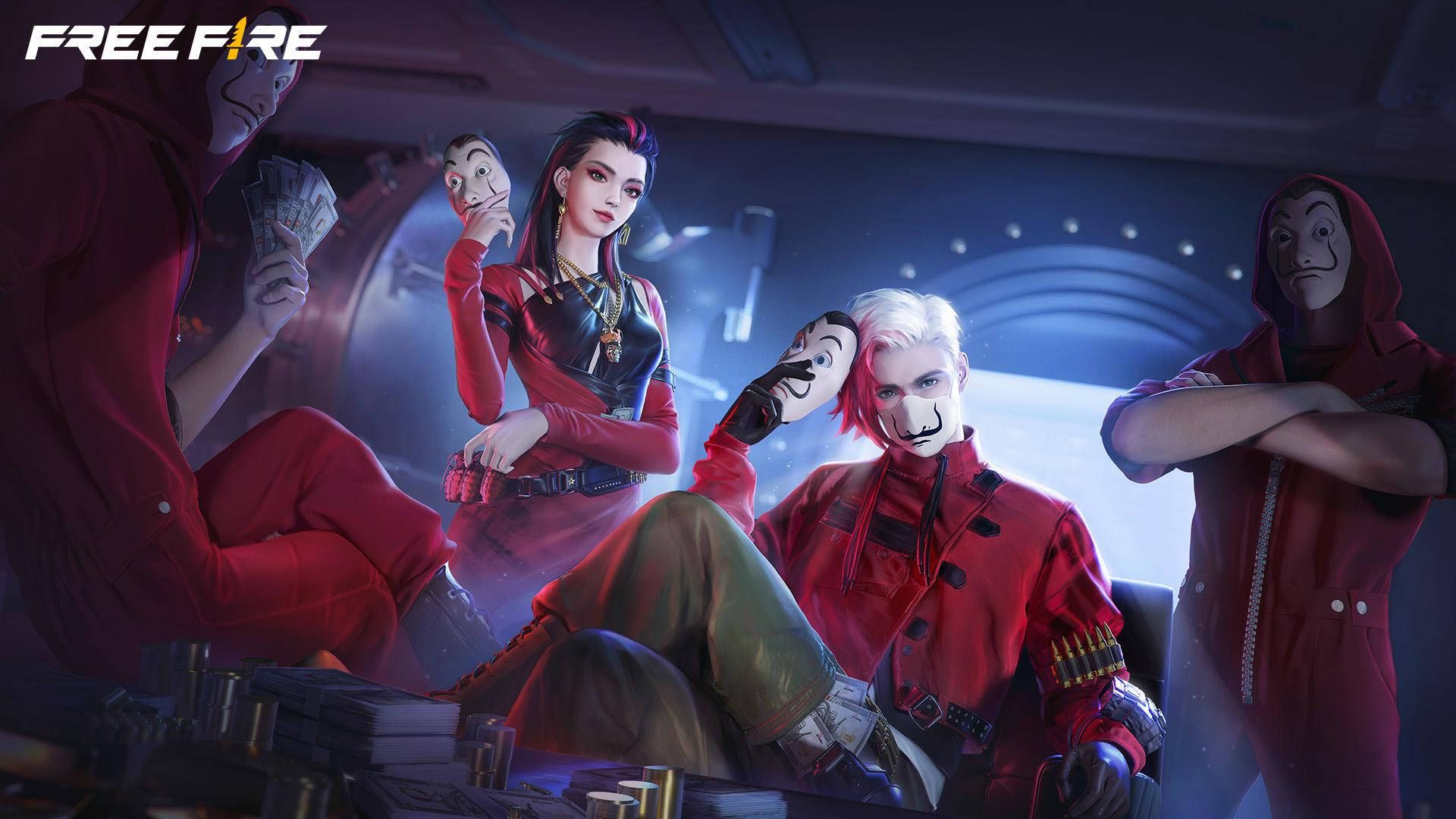 Red Criminal Free Fire Wallpapers Top Free Red Criminal Free Fire Backgrounds WallpaperAccess