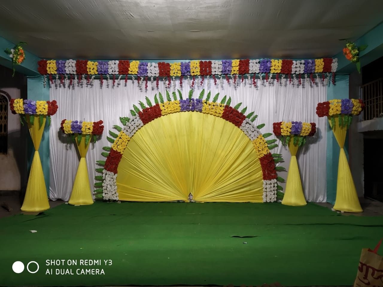 1280x960 Wedding hall decorations. Flower iphone wallpaper, Stage decorations, Wedding stage backdrop