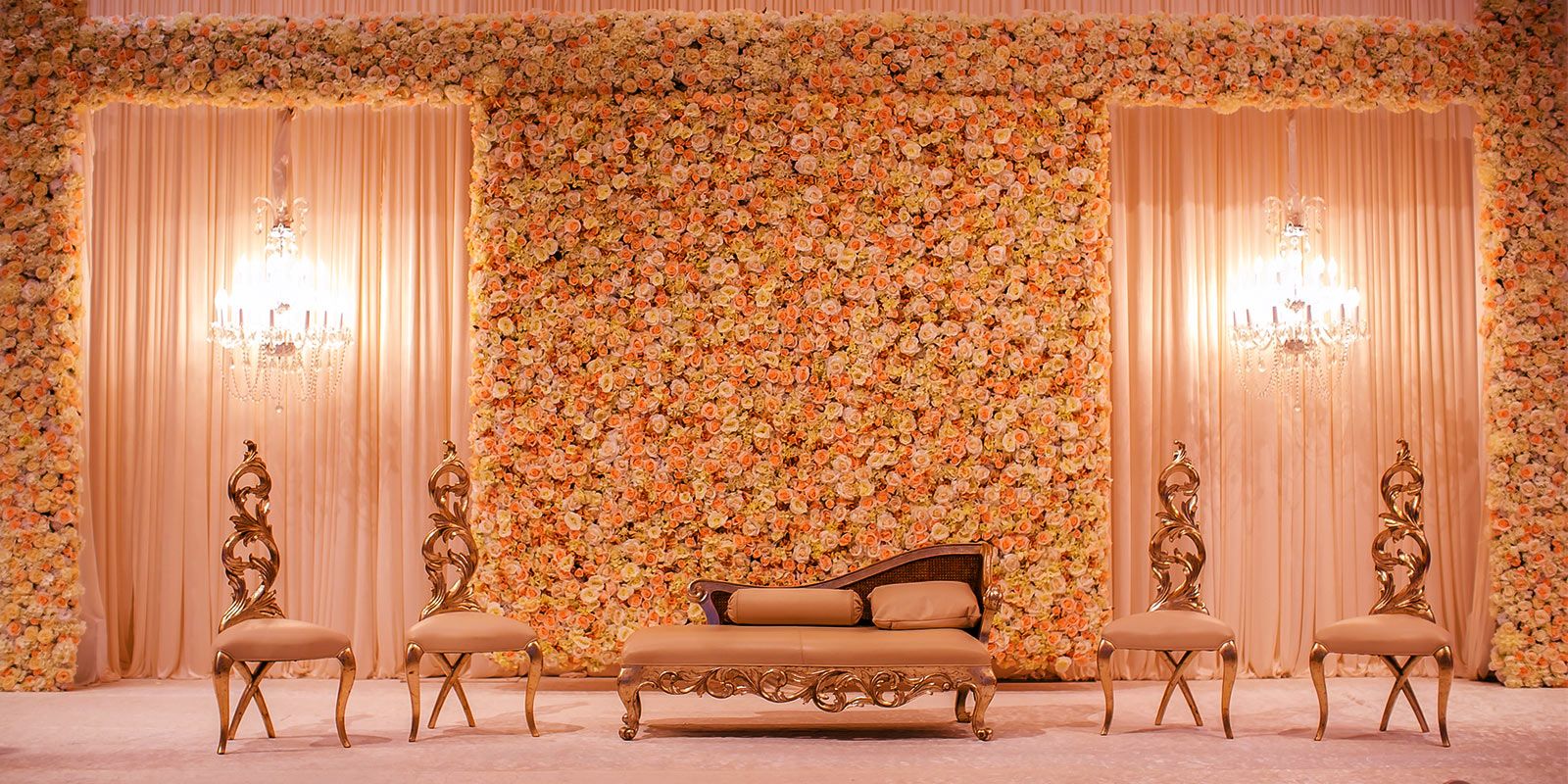1600x800 Ideas to Decorate a Stage for a Muslim Wedding