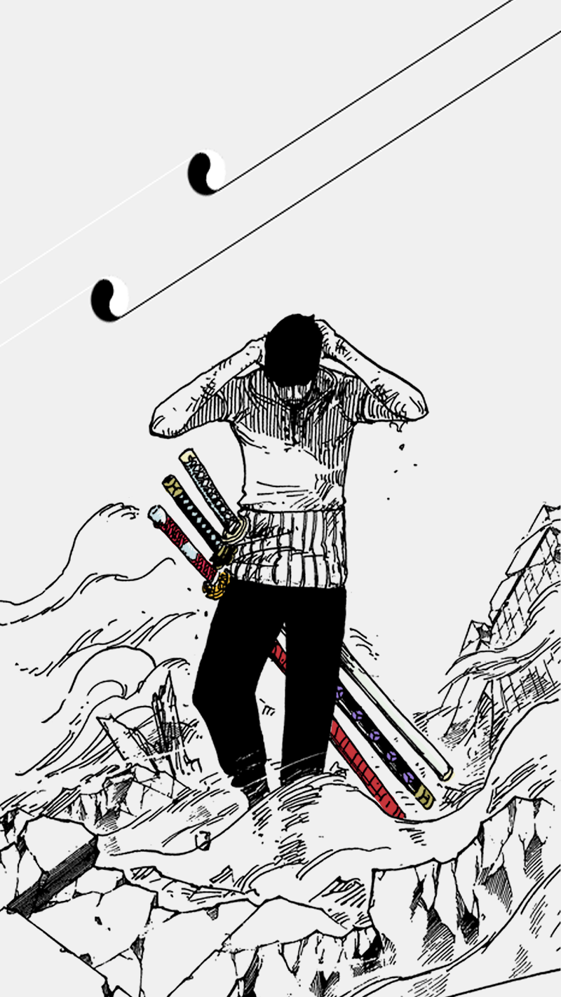 Zoro Black and White Wallpapers - Top Free Zoro Black and White