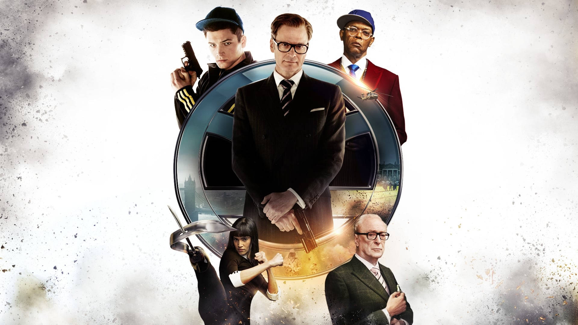 1920x1080 Download Kingsman The Secret Service Logo Poster Wallpaper