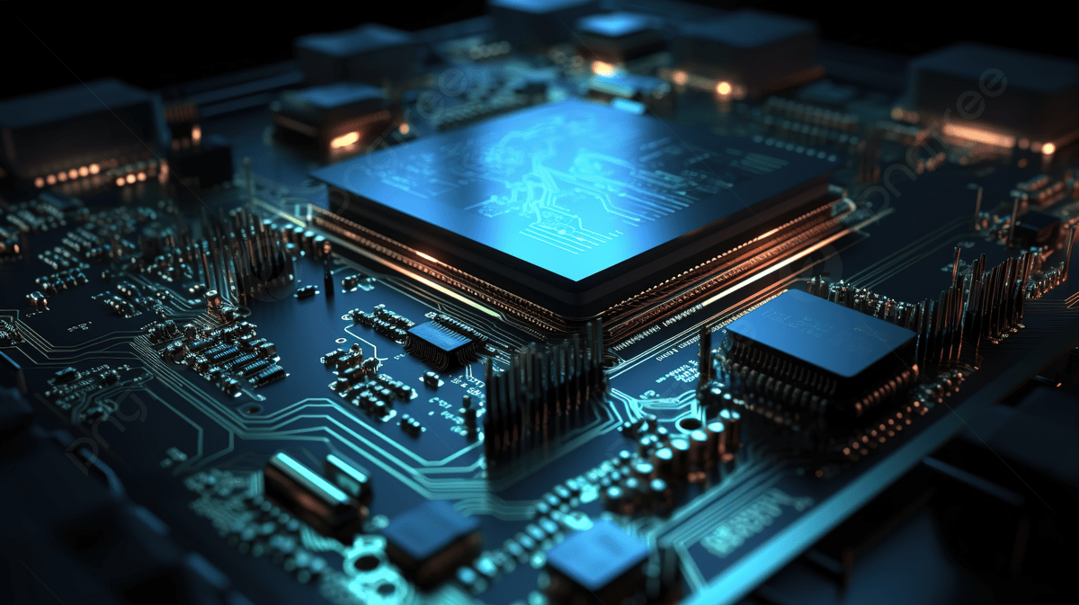 1200x673 Processor Microcontroller Computer Motherboard Background, Jpg, 3D Illustration, Electronic Board Background Image And Wallpaper for Free Download