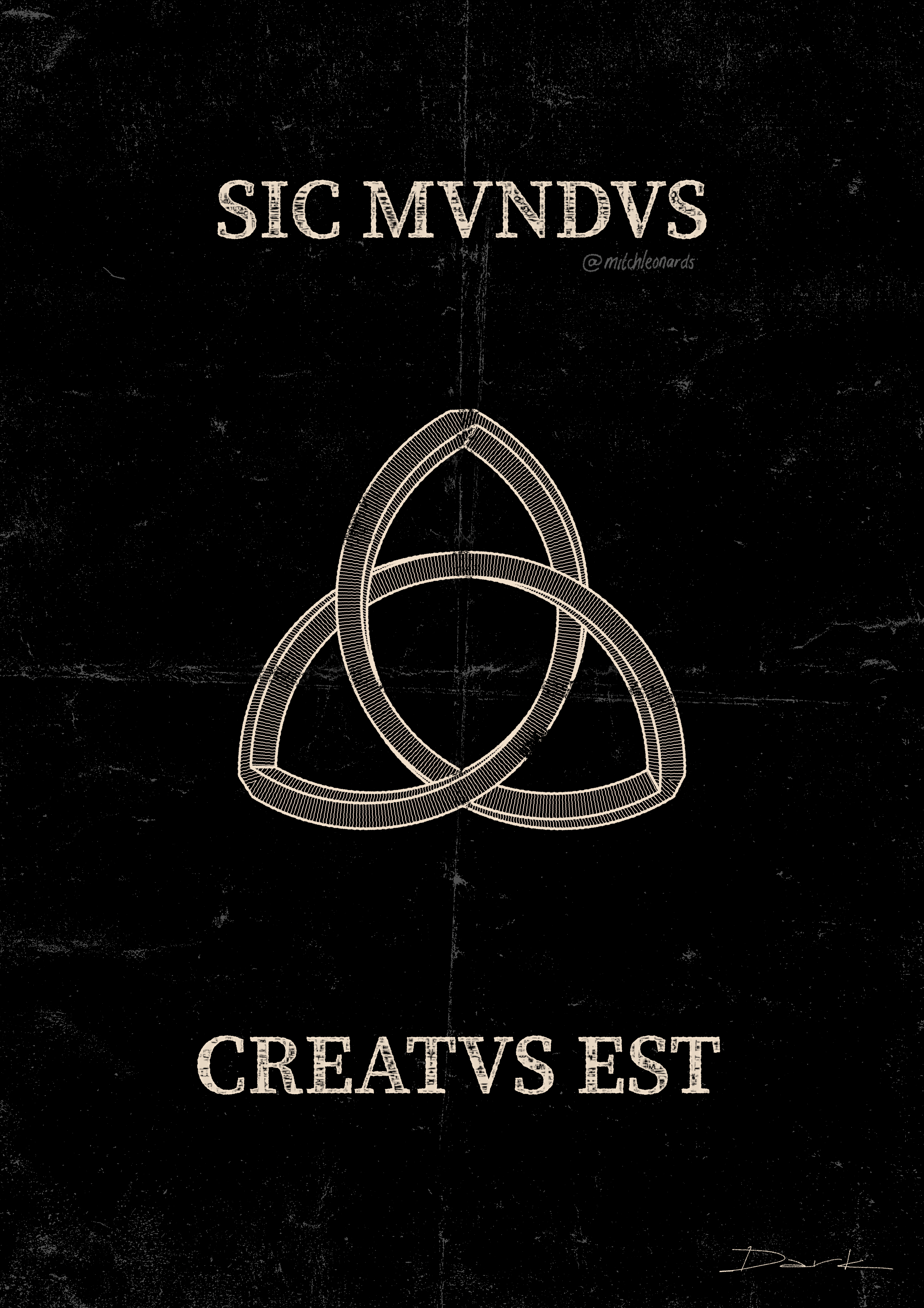 3508x4961 NO SPOILERS Couldn't find a Sic Mundus Poster I liked, so I made my own