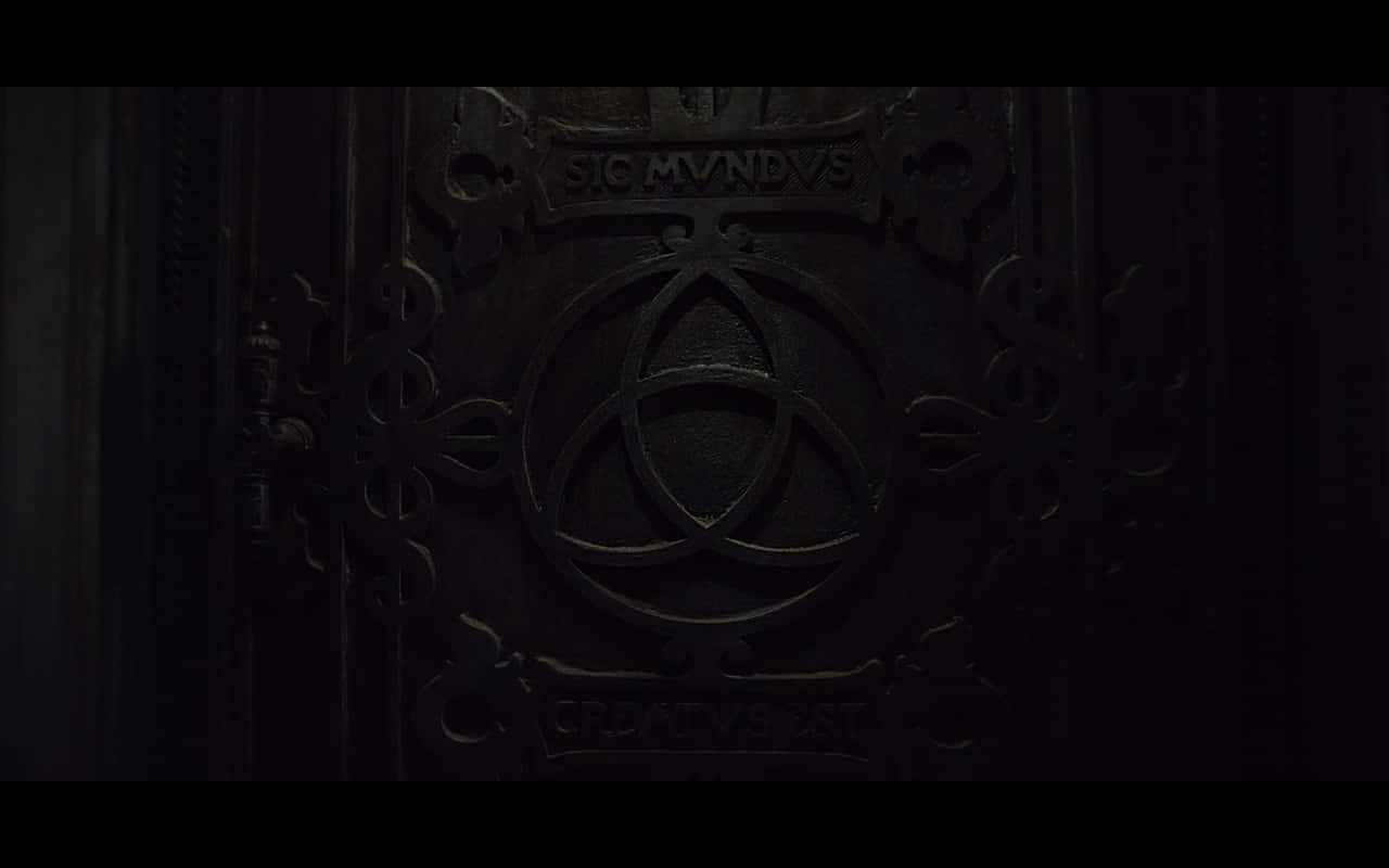 1280x800 Download Door With Symbol In The Dark Netflix Original Wallpaper