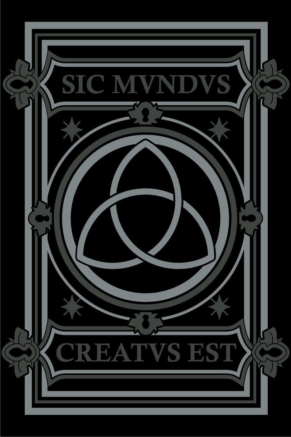 933x1400 The Dark Vector Symbol Triquetra Cdr Pdf Svg Png Plotter Vinil