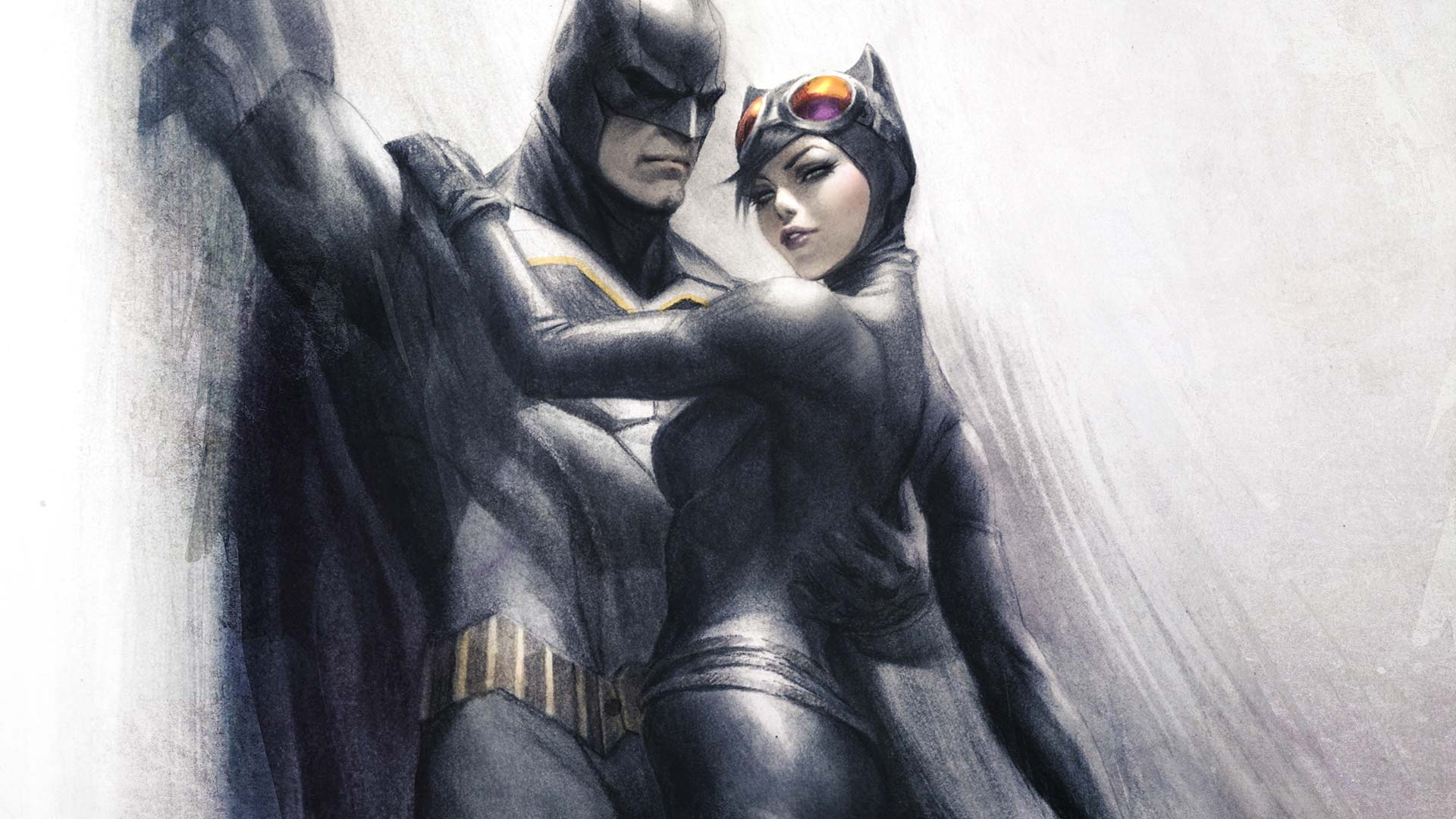 1920x1080 Selina Kyle And Bruce Wayne Wallpaper