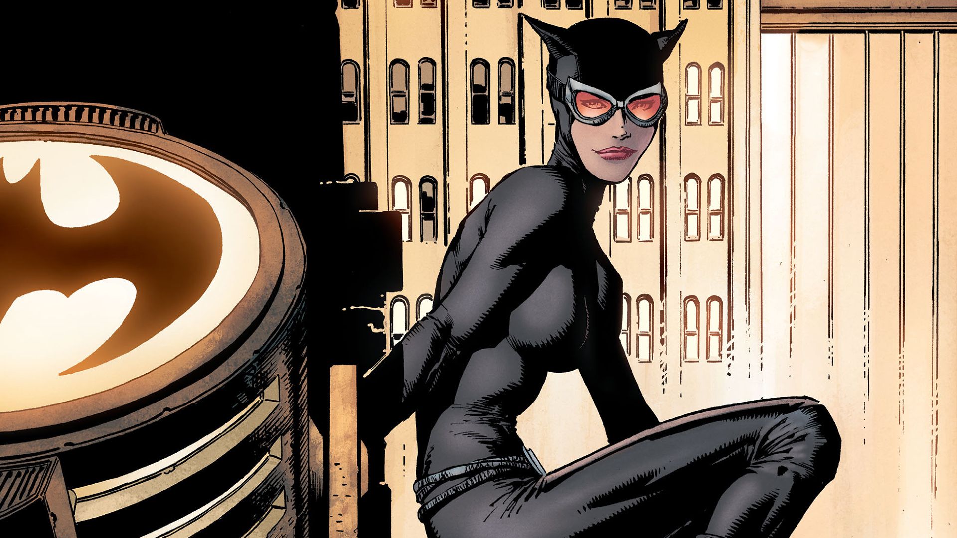 1920x1080 Catwoman Comic Dc Comics Selina Kyle Wallpaper:1920x1080