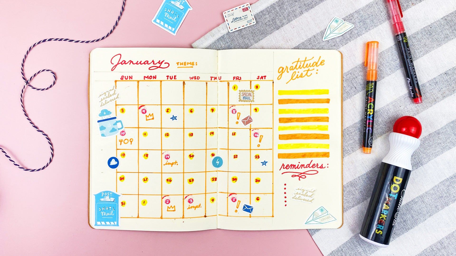 1920x1080 How to Create Your Own Bullet Journal Art Supply