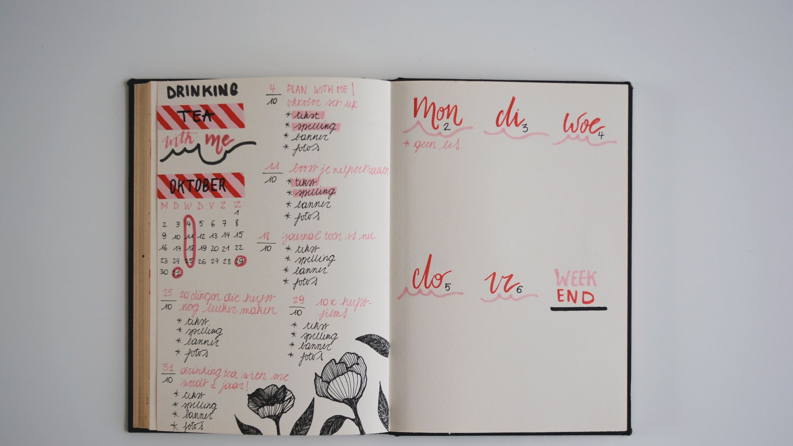 2560x1440 Wallpaper / handlettering flatlay planner and bullet journal HD 4k wallpaper free download
