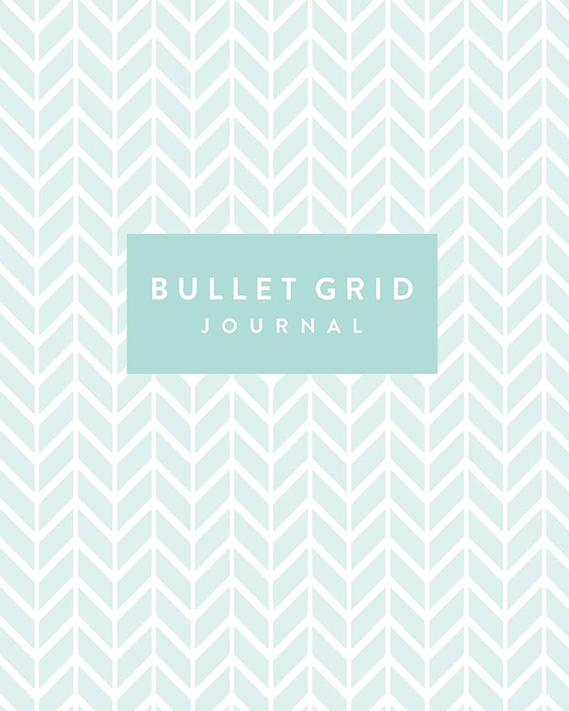 800x1000 Bullet Grid Journal: Mint Green, 150 Dot Grid Pages, 8x Professionally Designed: 9781541144125: Creative Notebooks: Books