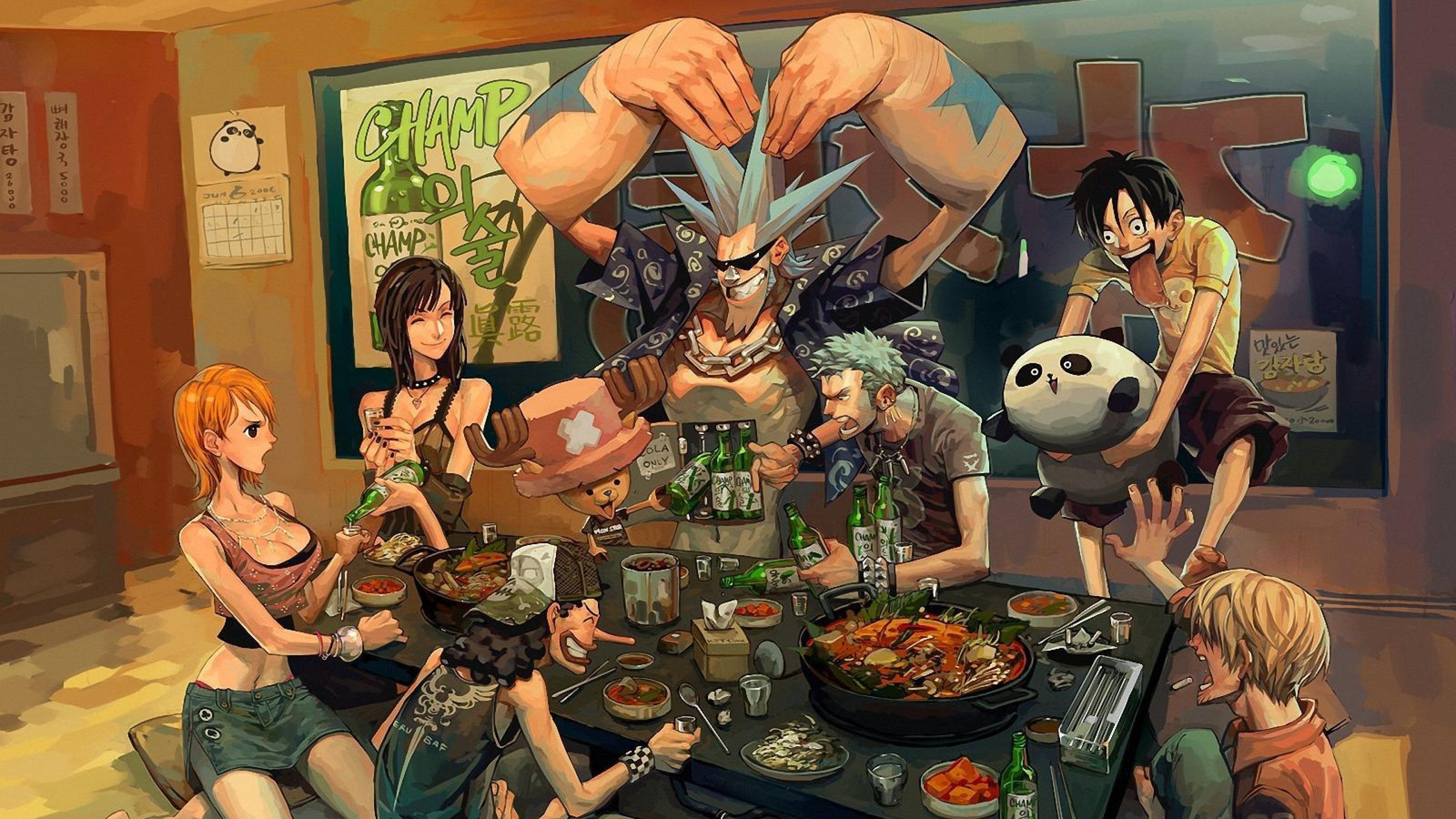 3840x2160 One Piece Wallpaper 4K