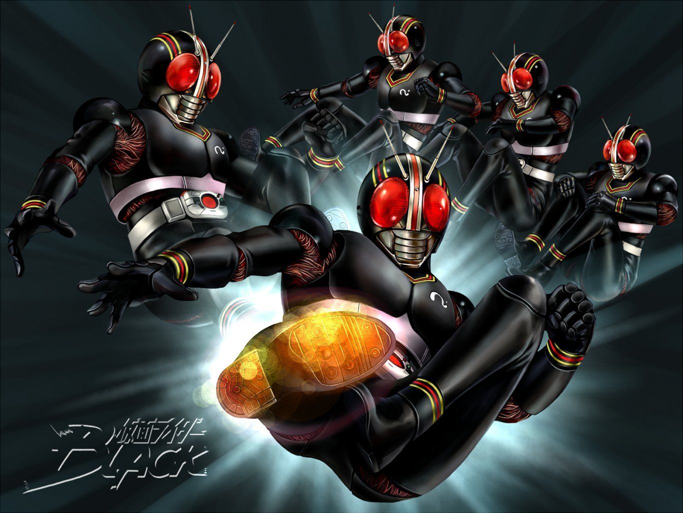 1366x1025 Kamen Rider RX Wallpaper