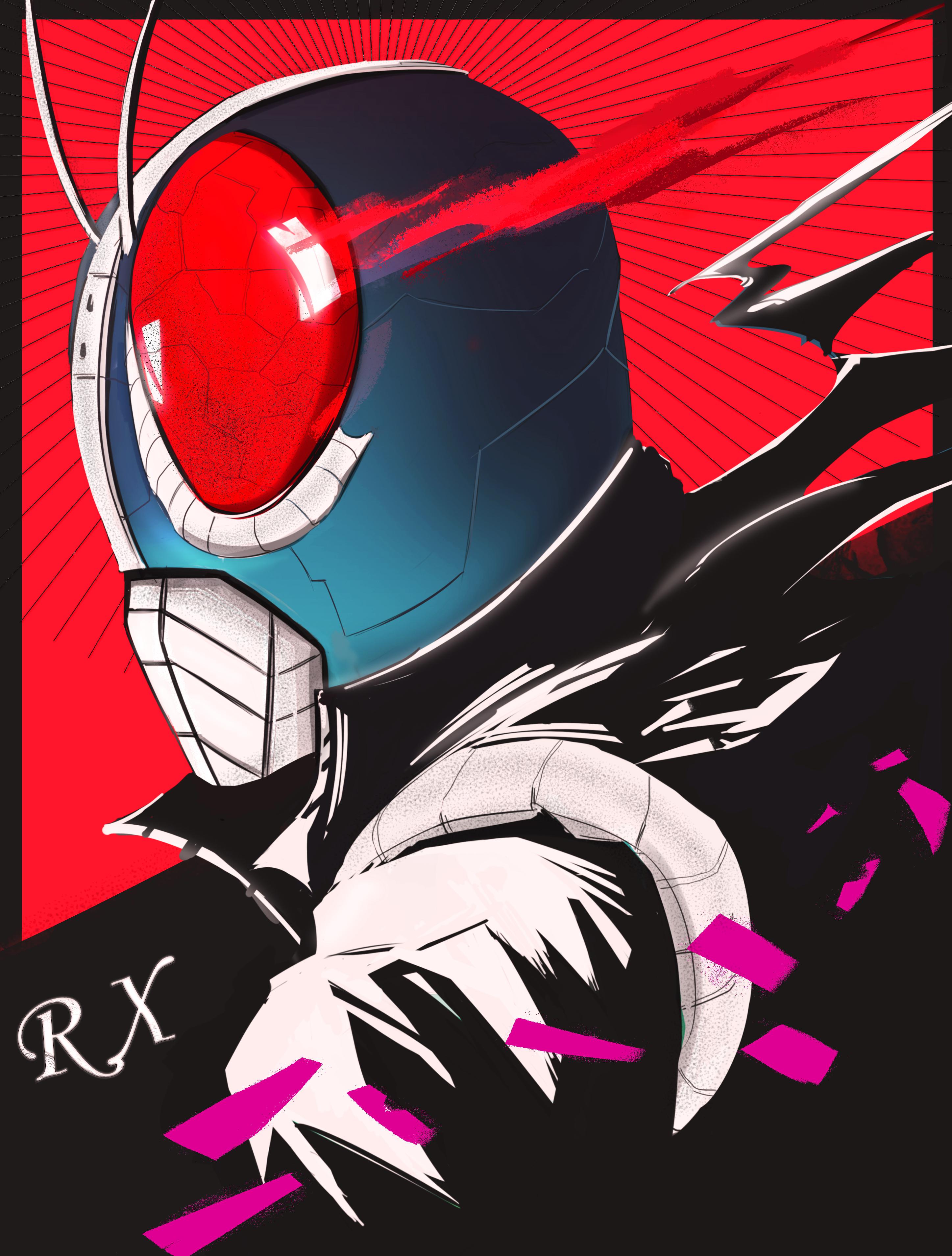 2895x3820 OC KAMEN RIDER BLACK RX, Me, Digital, 2021