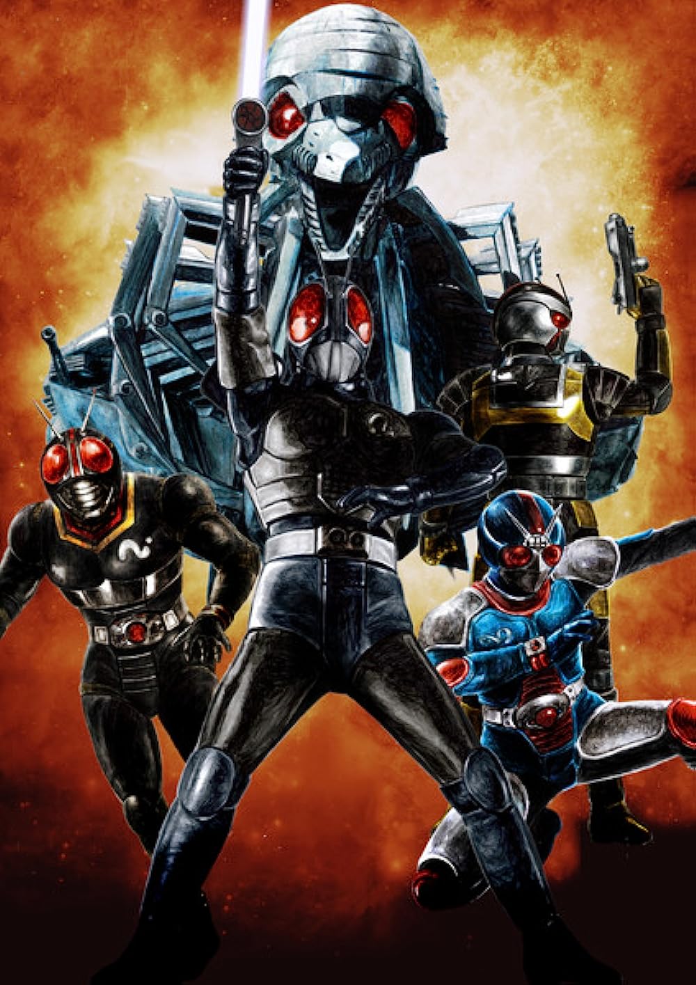 1000x1415 Kamen Rider Black RX (1988)