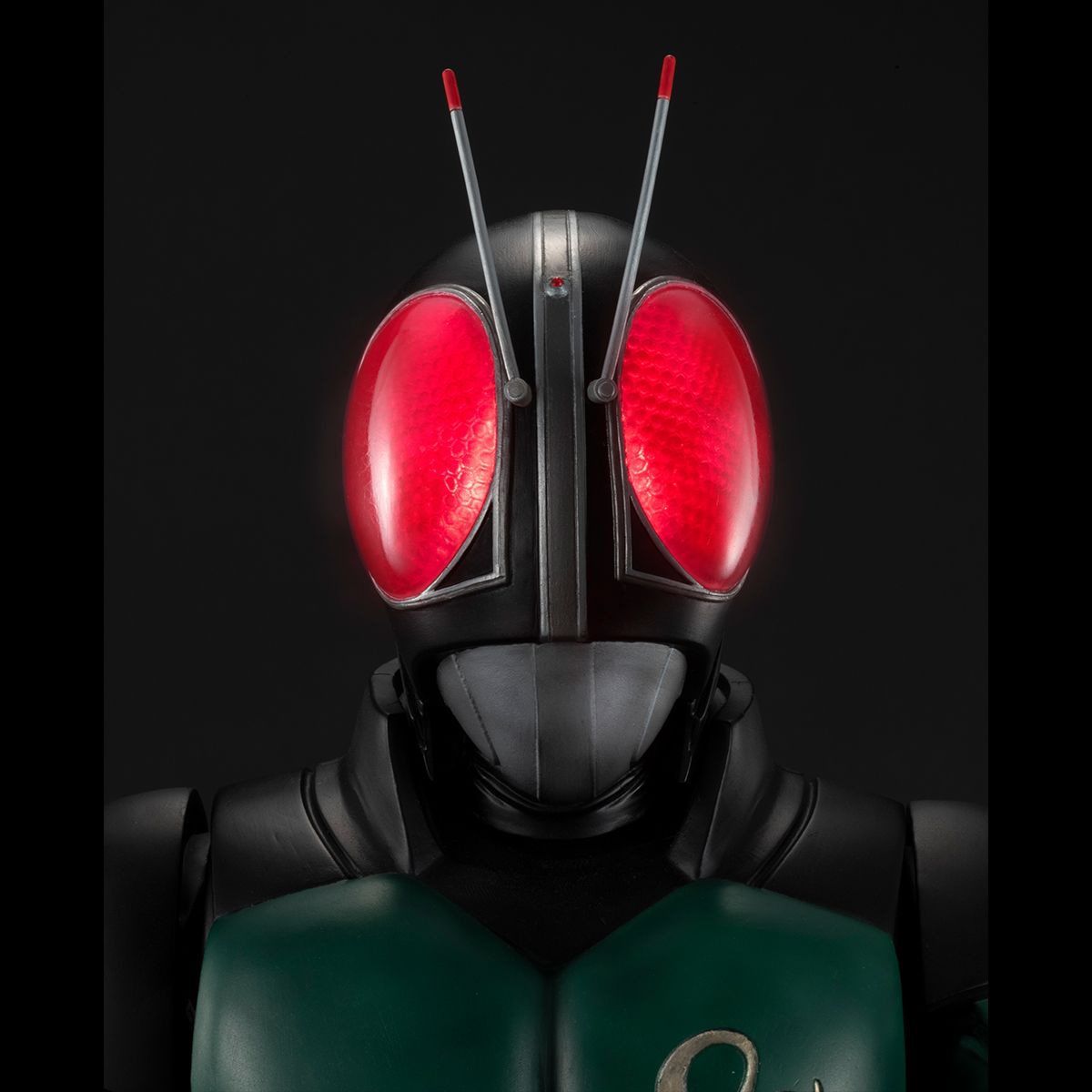 1200x1200 Kamen Rider Ultimate Article Masked Rider Black RX Light Up Statue