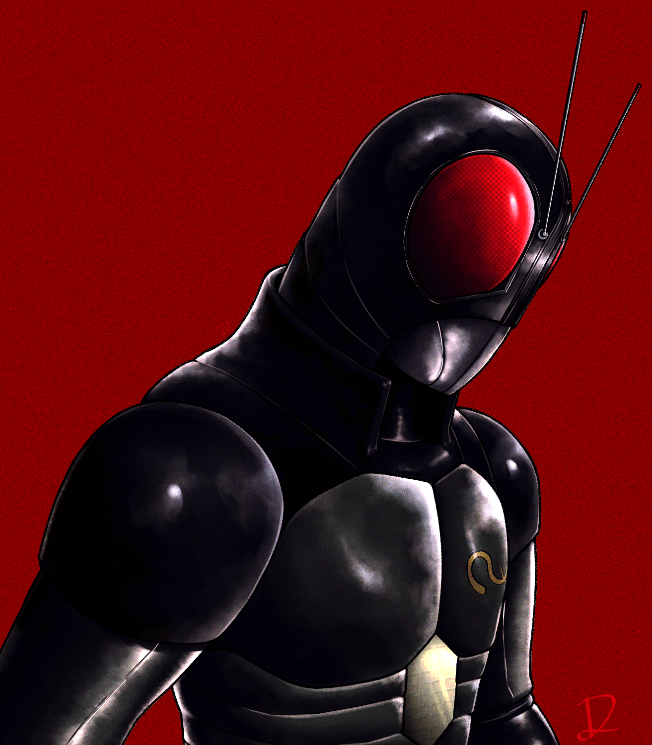 1313x1500 Kamen Rider Black RX by DarkcanxD on Newgrounds