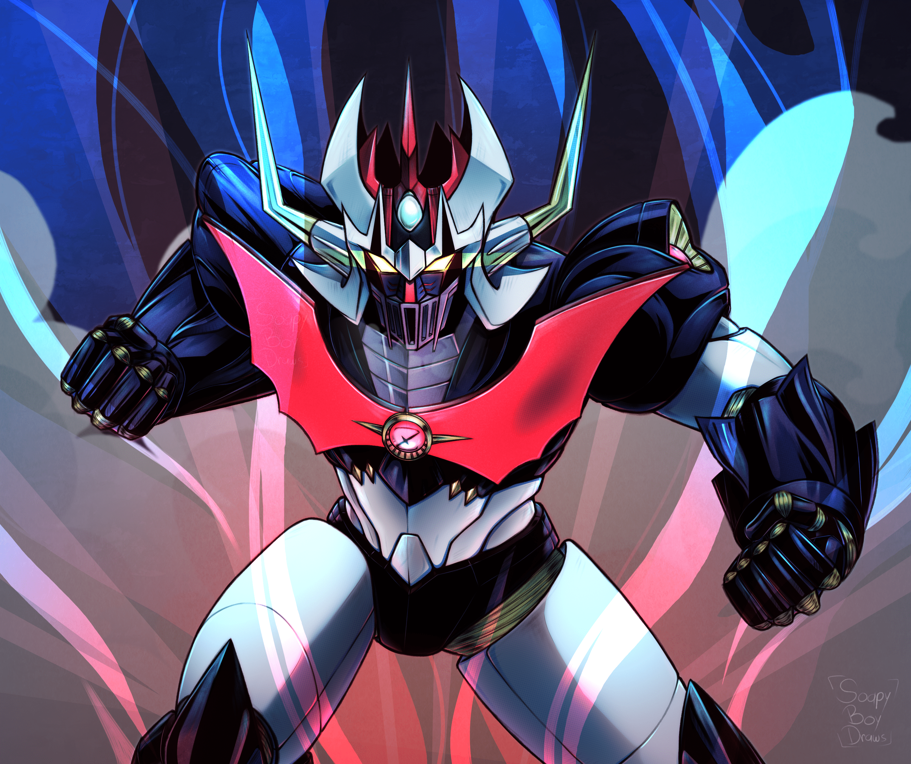 2980x2500 Mazinkaiser illustration i've finished recently