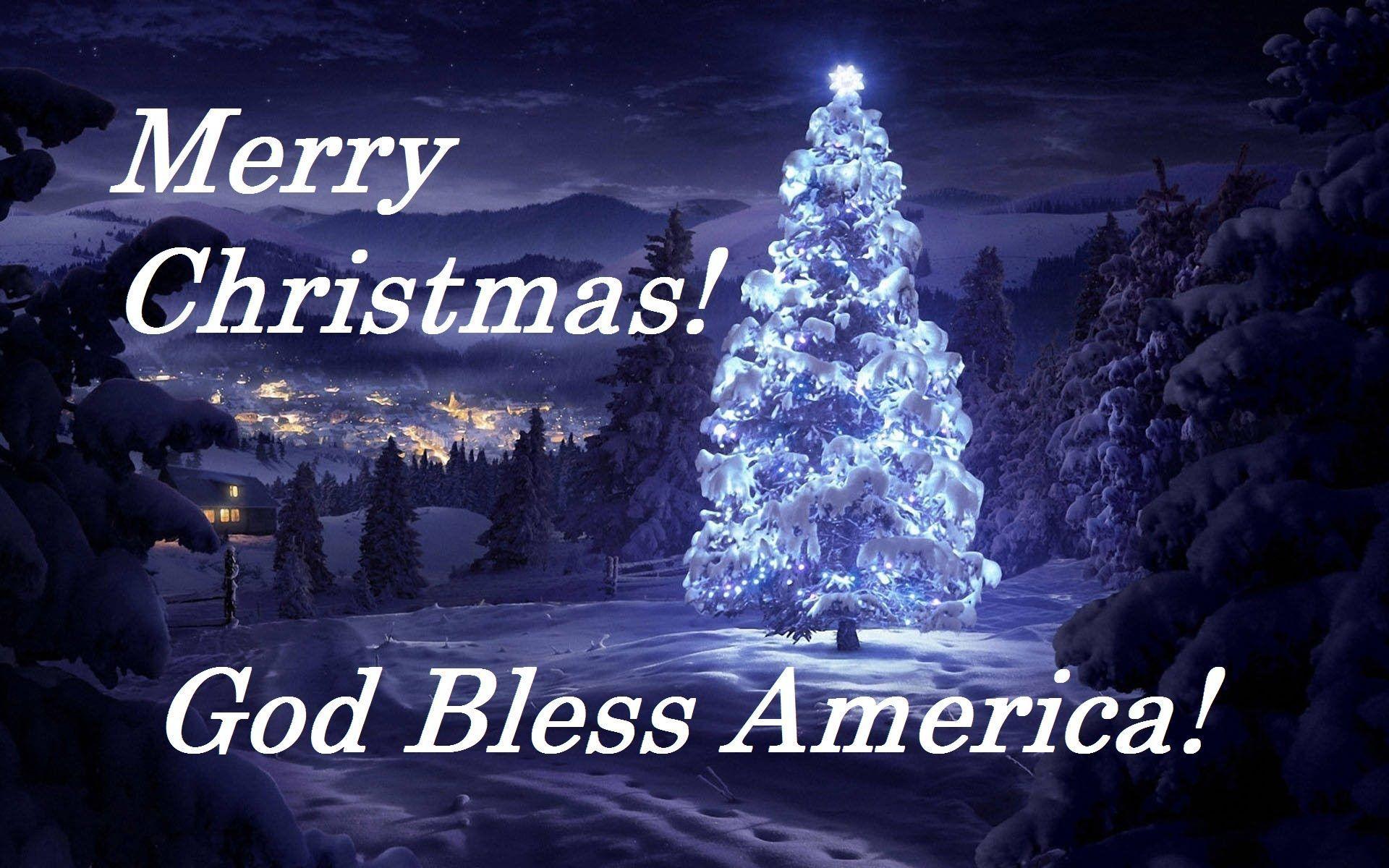 1920x1200 Merry Christmas May God Bless All Of You Picture Photo