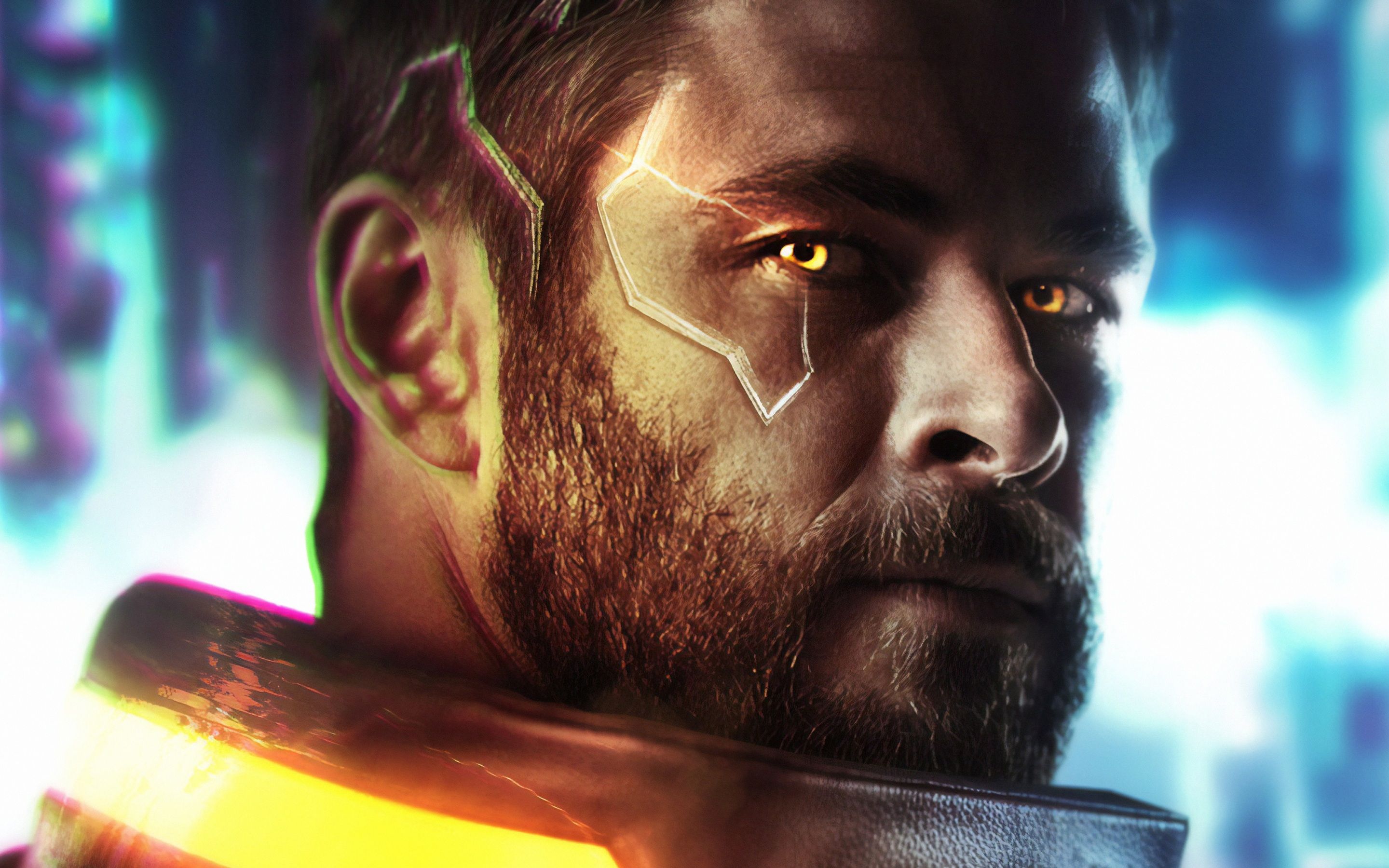 2880x1800 Wallpaper 4k Thor Cyberpunk 2077 Wallpaper