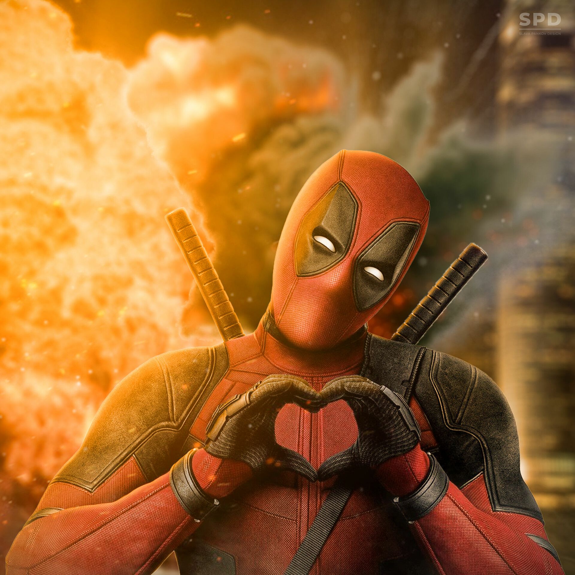 1920x1920 Vyacheslav Pankov love from Deadpool ❤️