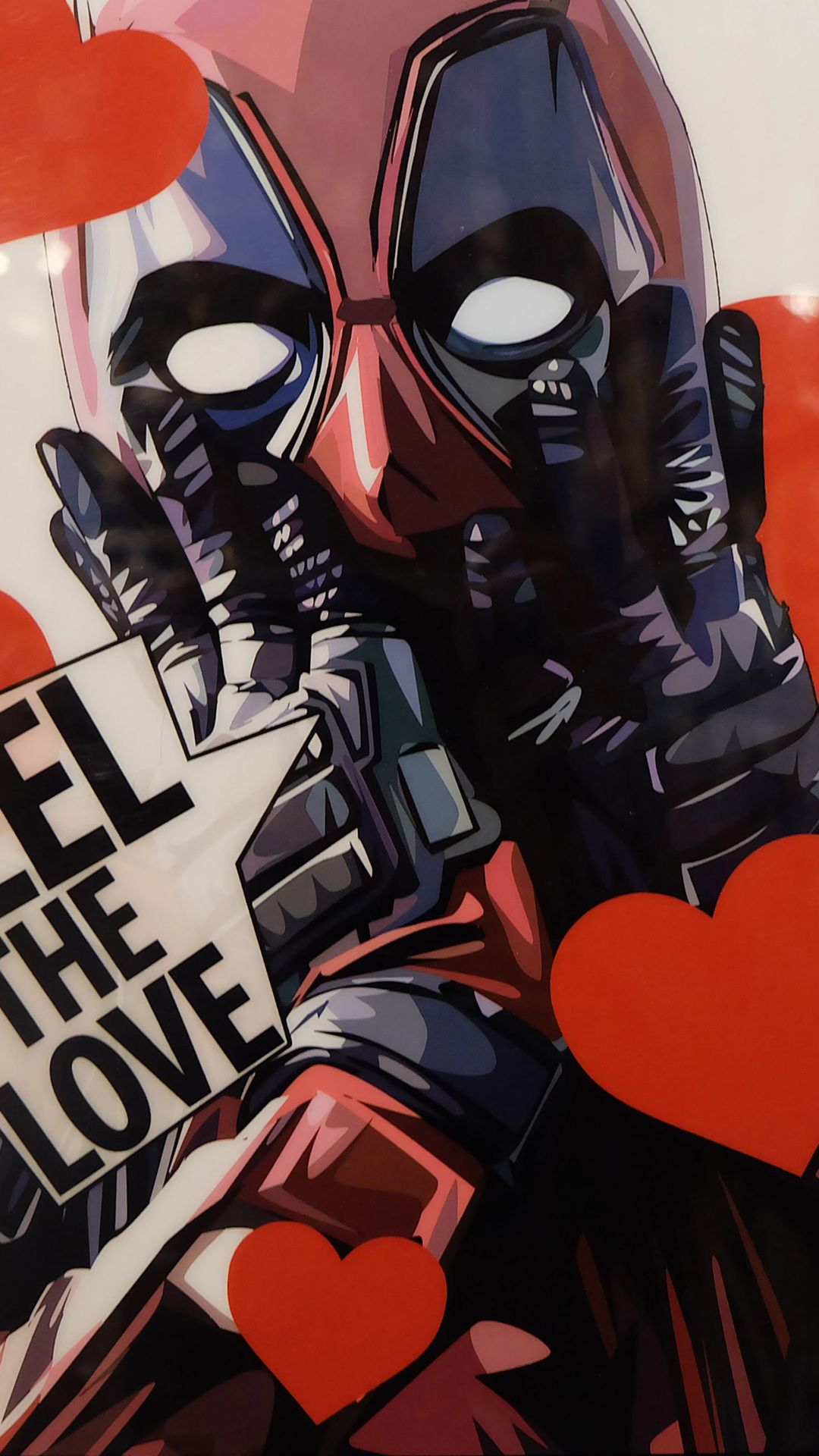 1080x1920 1080x1920 deadpool, superheroes, artist, artwork, digital art, hd, love, valentine day for iPhone 8 wallpaper