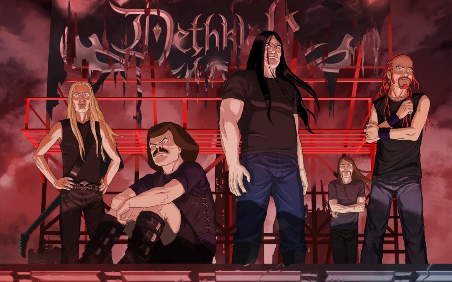 1440x900 Download Metalocalypse wallpaper for mobile phone, free Metalocalypse HD picture