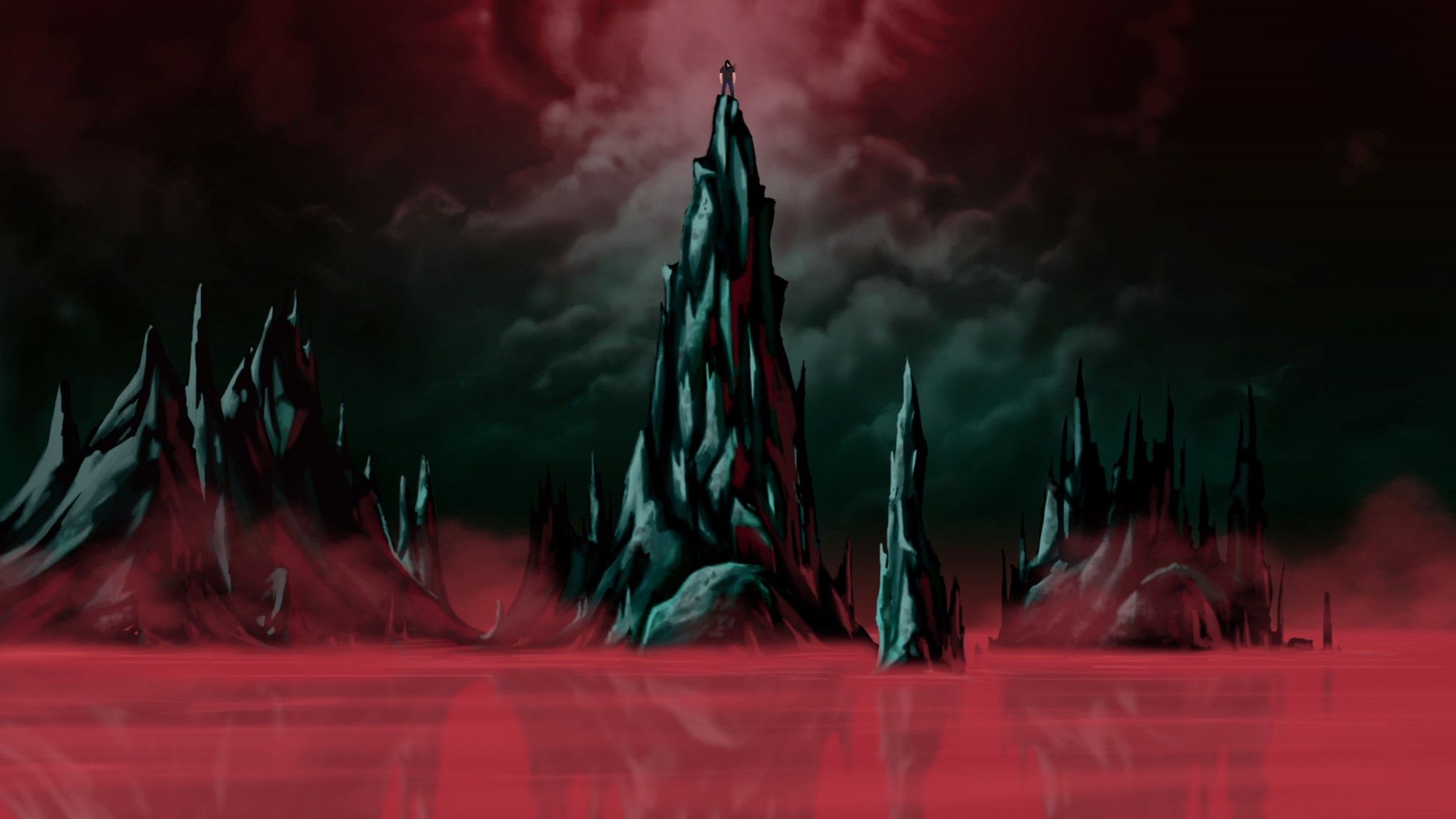 2000x1125 metal band, TV Series, Metalocalypse, animation, Dethklok Gallery HD Wallpaper