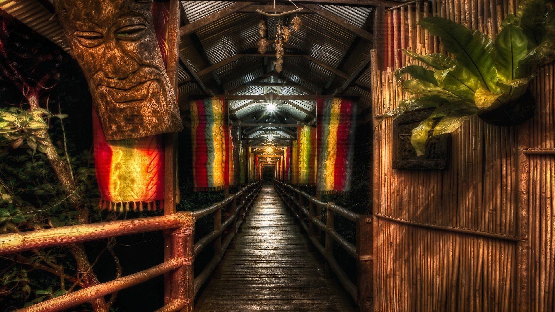 1920x1080 Tiki Wallpaper