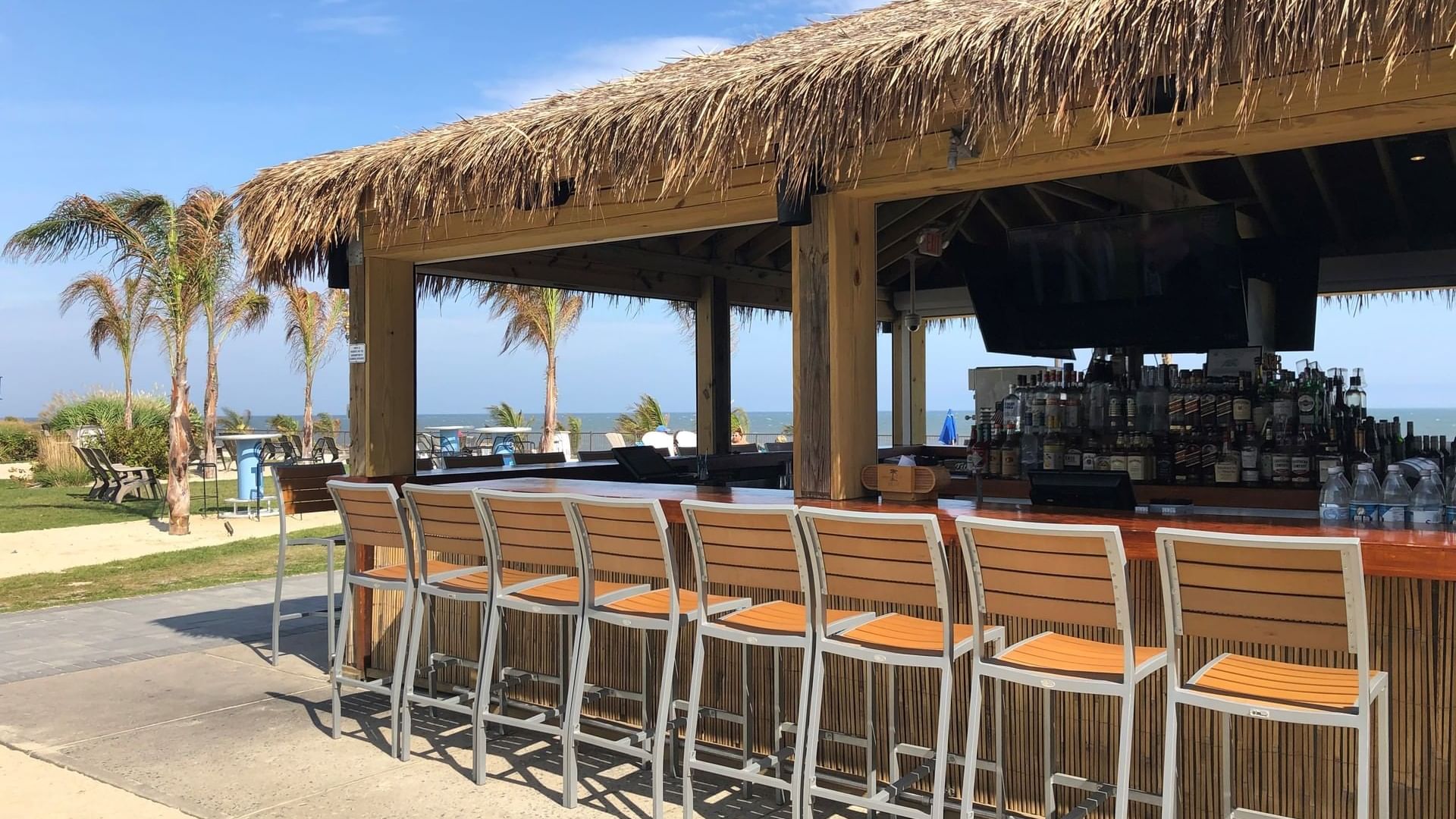 1920x1080 Tiki Bar. Ocean Place Resort & Spa
