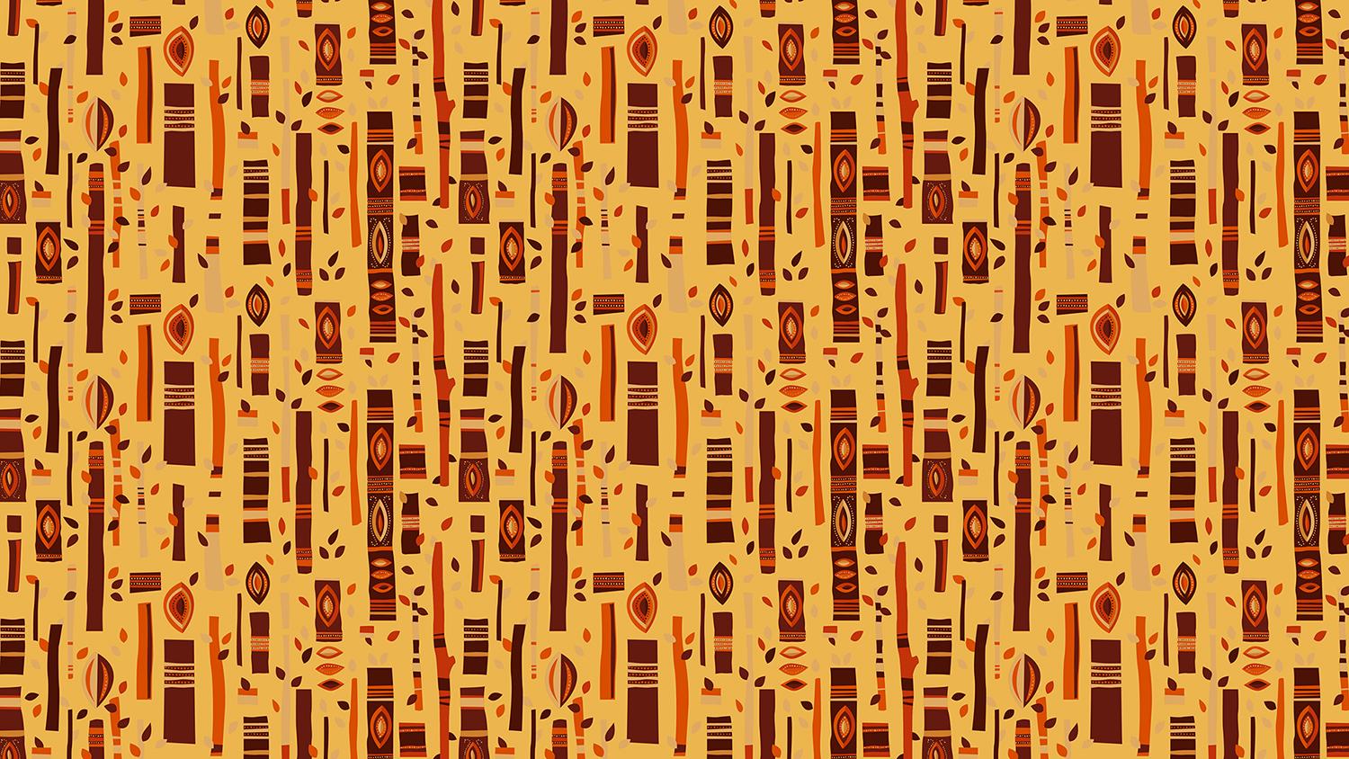1500x844 Brian Rechenmacher Sam's Enchanted Tiki Bar wallpaper pattern anyone?