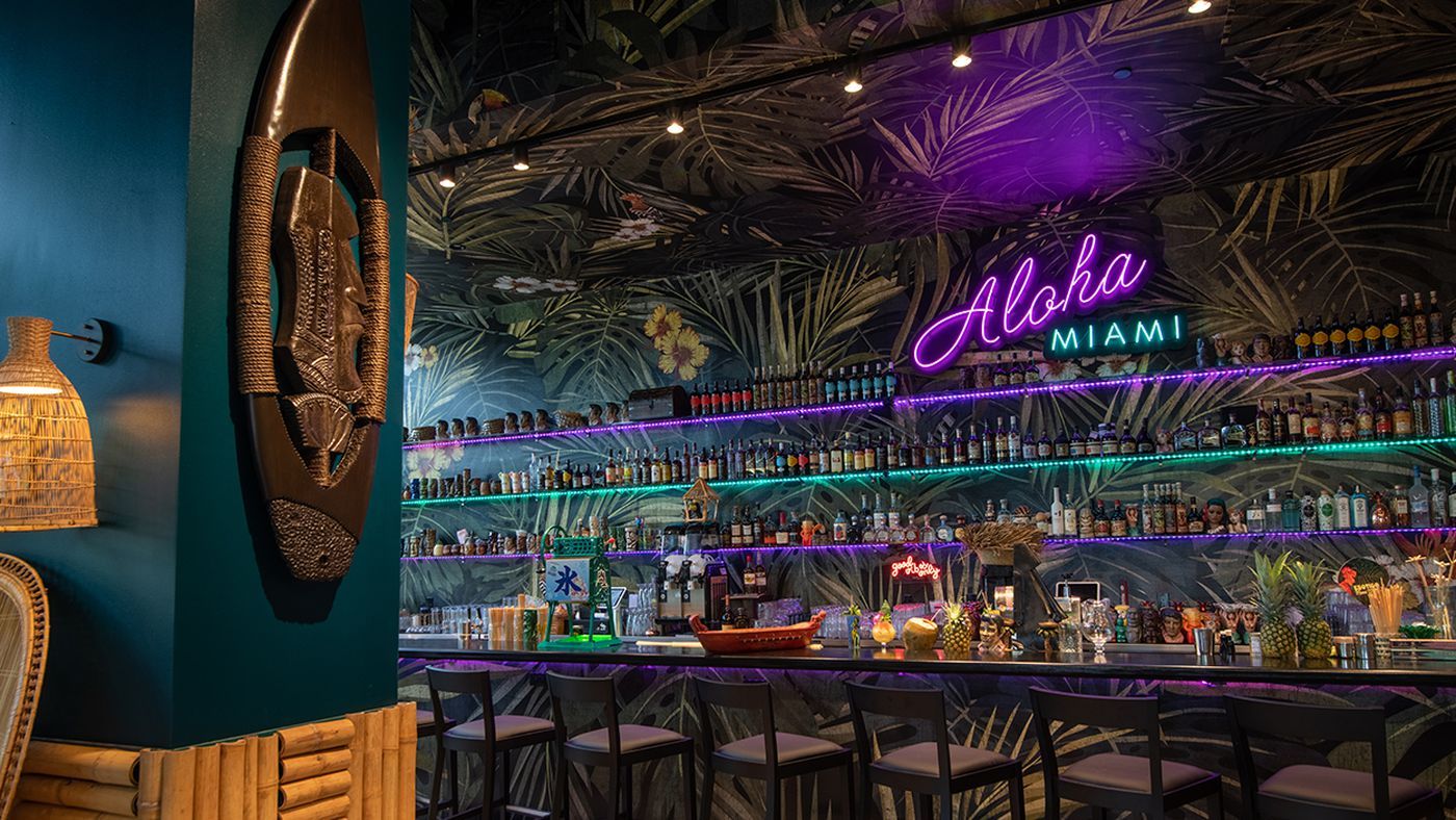 1400x788 Take a Look Around This Colorful New Tiki Bar in Downtown Miami