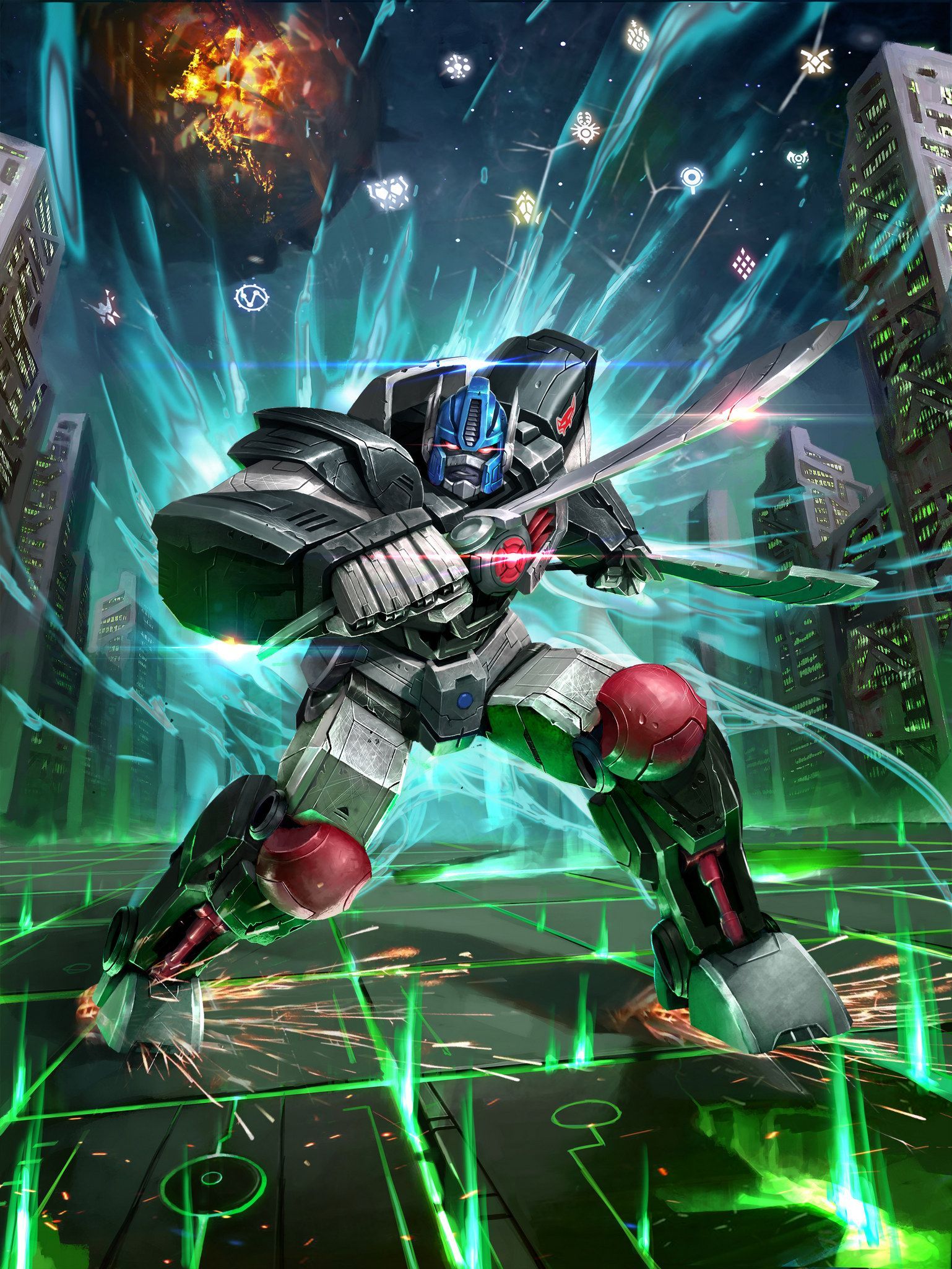 1538x2048 Optimus Primal Wallpaper