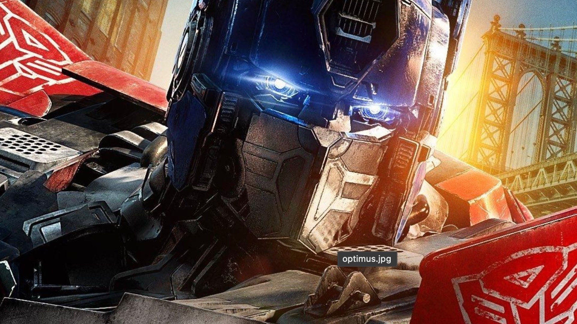 1920x1080 TRANSFORMERS: RISE OF THE BEASTS Character Posters Feature Optimus Prime, Mirage, and Optimus Primal