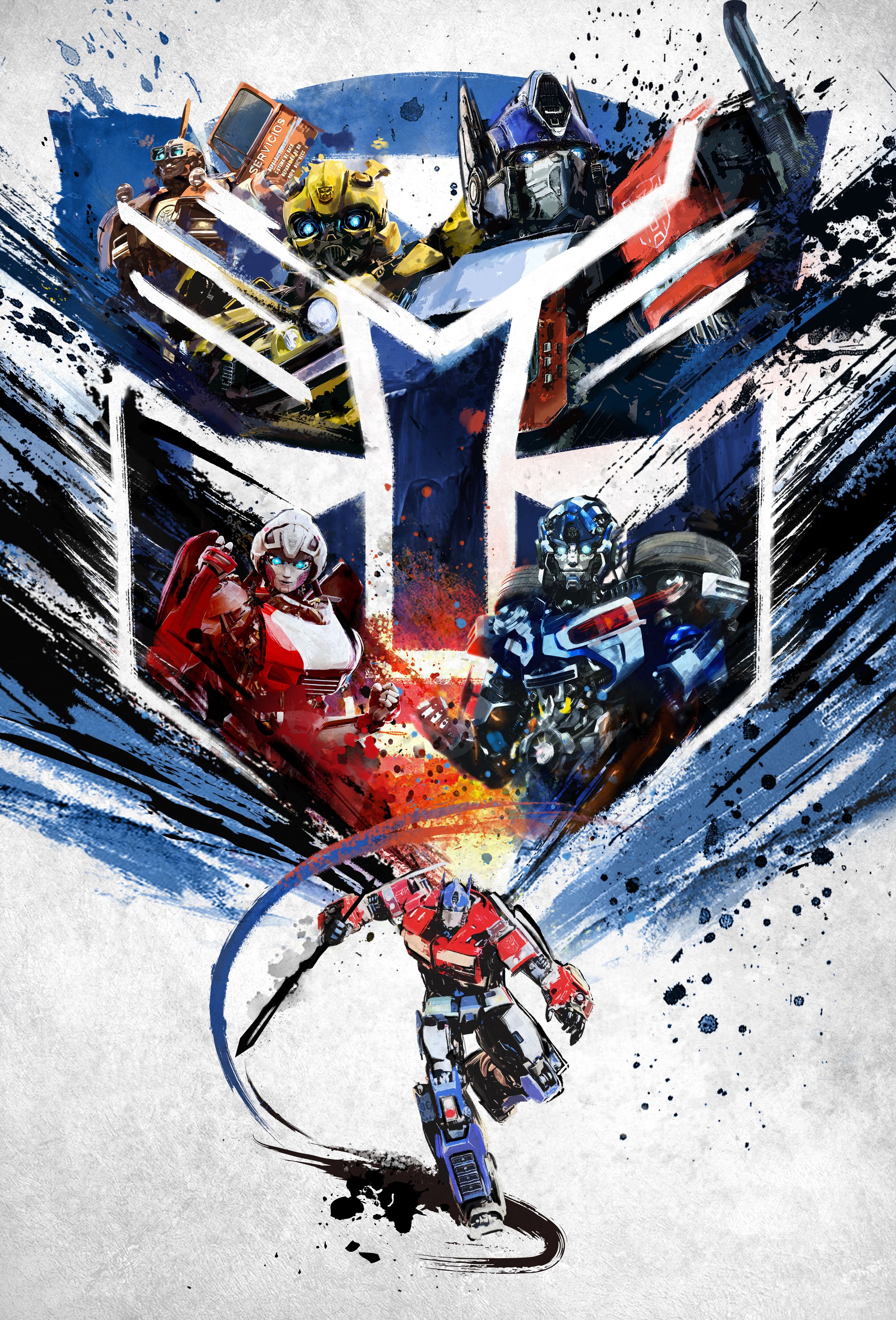 2608x3840 Transformers: Rise of the Beasts Wallpaper and Background
