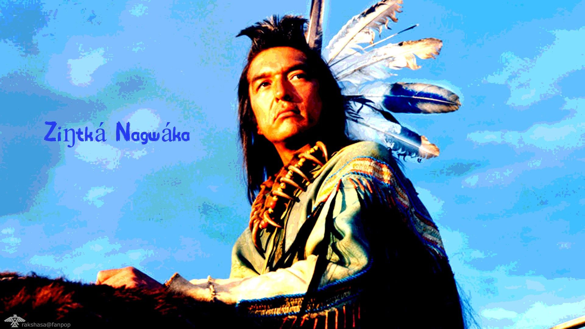 1920x1080 Graham Greene as Kicking Bird : Ziŋtká Nagwá. Dances with Wolves. 1990 American Actors, Singers, ETC. Wallpaper