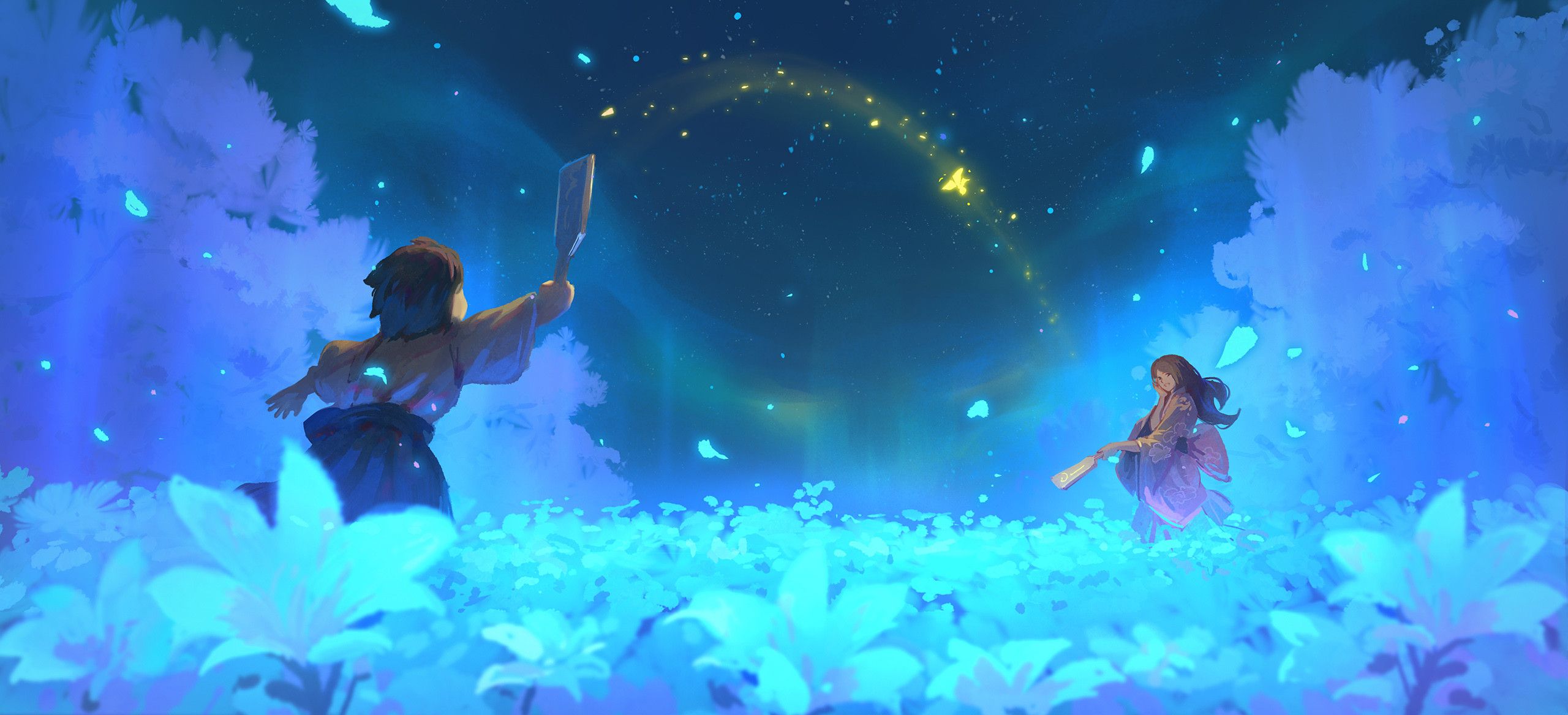 2560x1168 Anime Child HD Wallpaper and Background