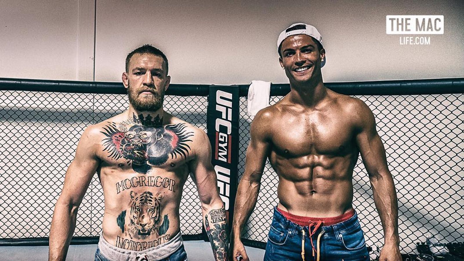 1600x900 Cristiano Ronaldo joins Conor McGregor at Las Vegas training camp