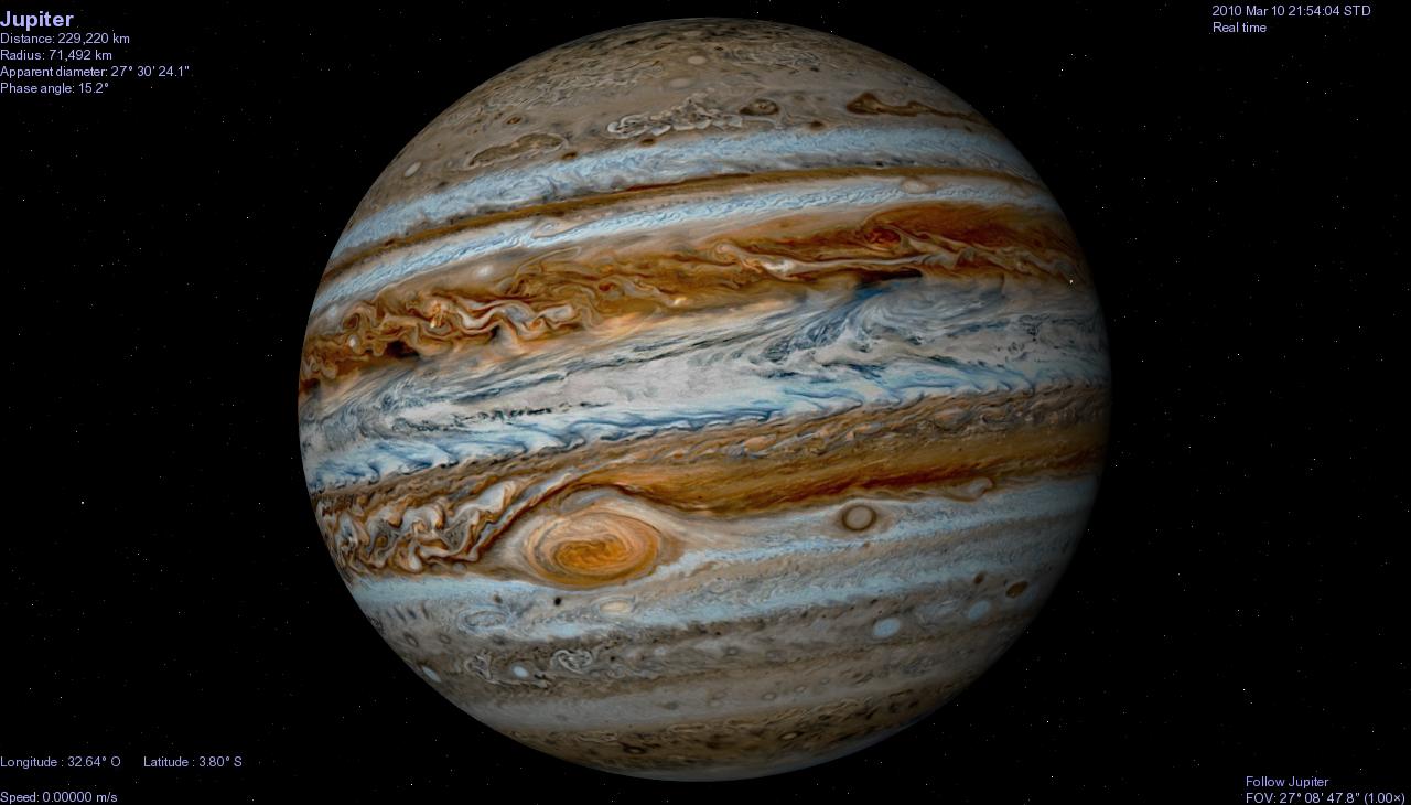 1280x730 Jupiter Wallpaper
