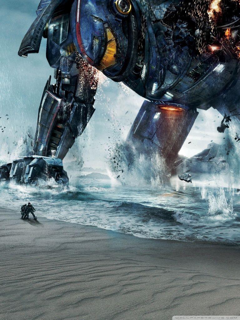 768x1024 Pacific Rim 2 Wallpaper