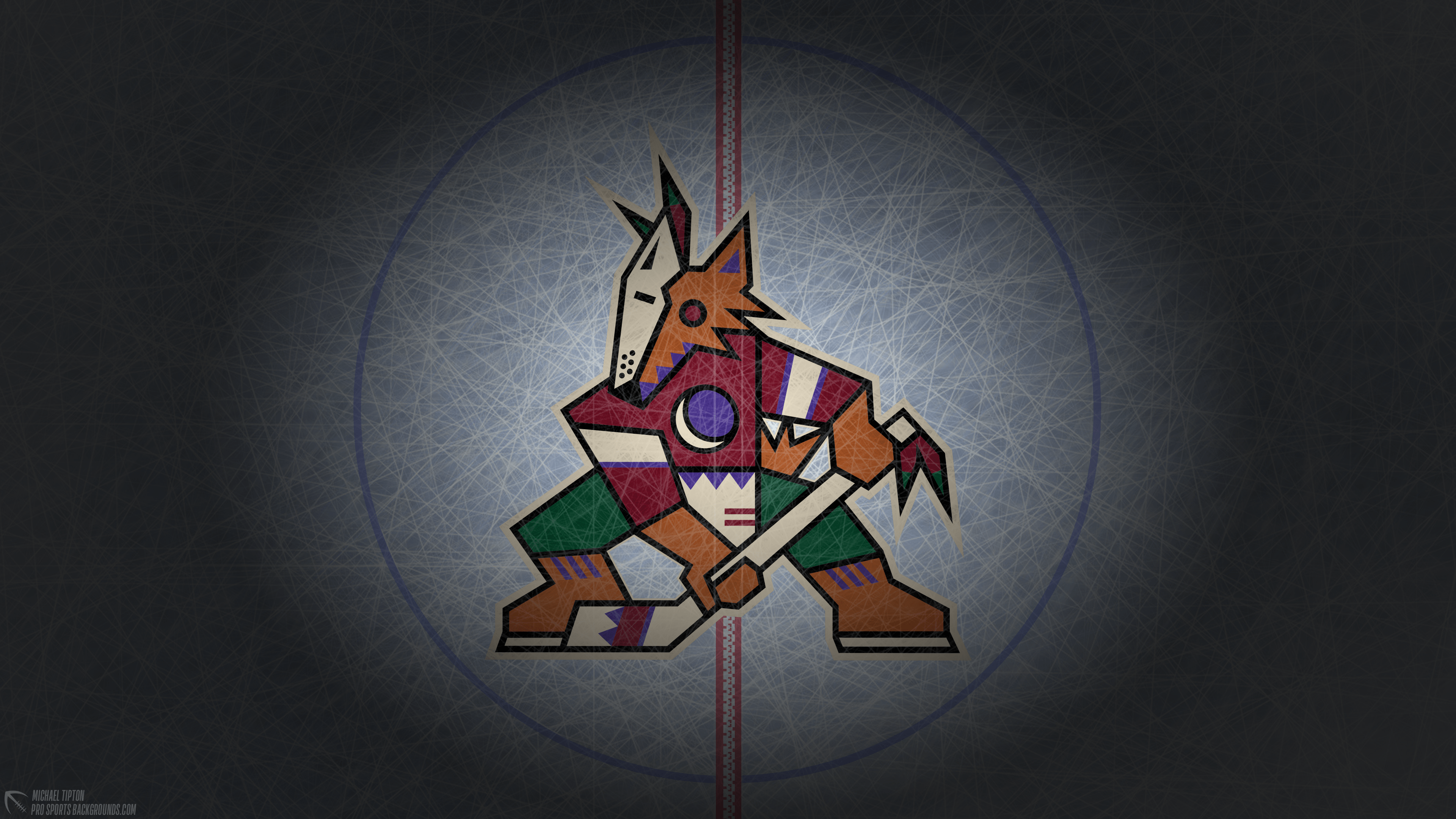 3840x2160 Arizona Coyotes wallpaper