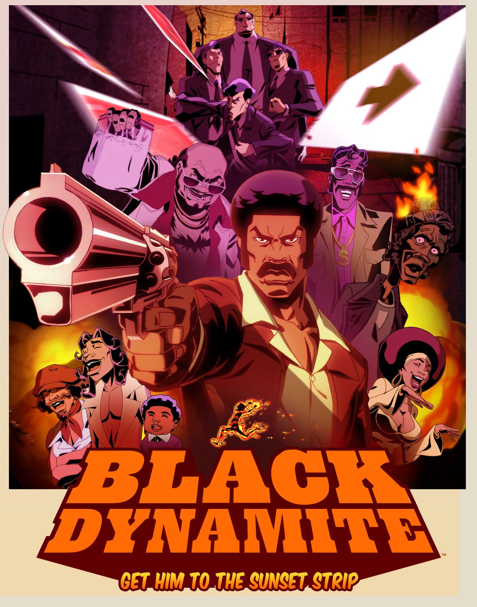 Black Dynamite Cartoon Iphone Wallpapers Top Free Black Dynamite