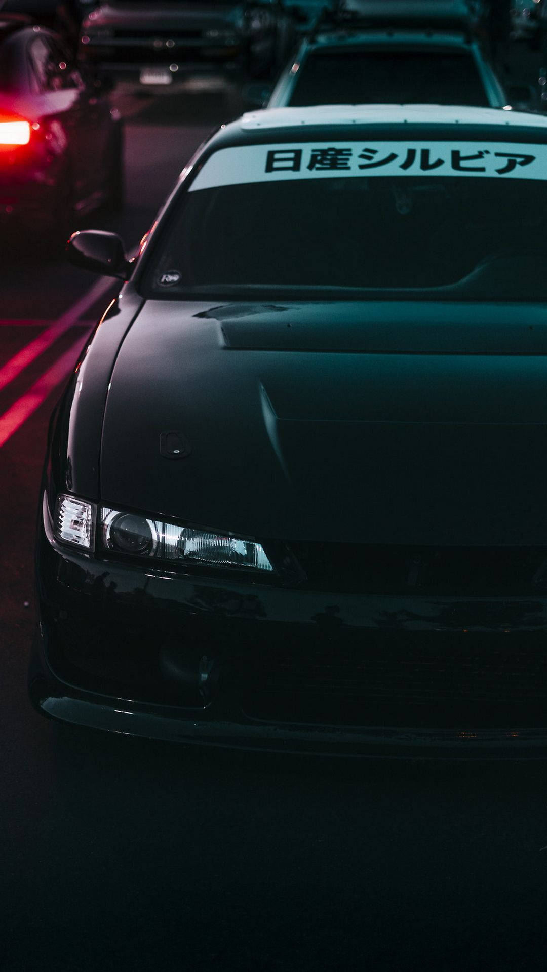 1080x1920 Download Dark JDM Car Wallpaper