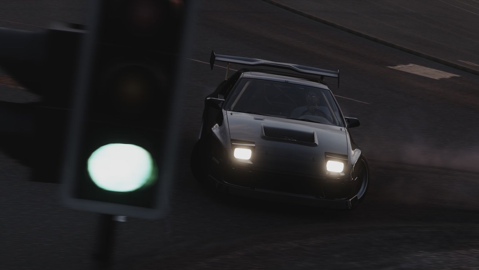 1631x919 Forza Forza Horizon Forza Horizon 4 Car Dark Background Drift Drift Cars Race Cars Racing JDM Japane Wallpaper:1631x919