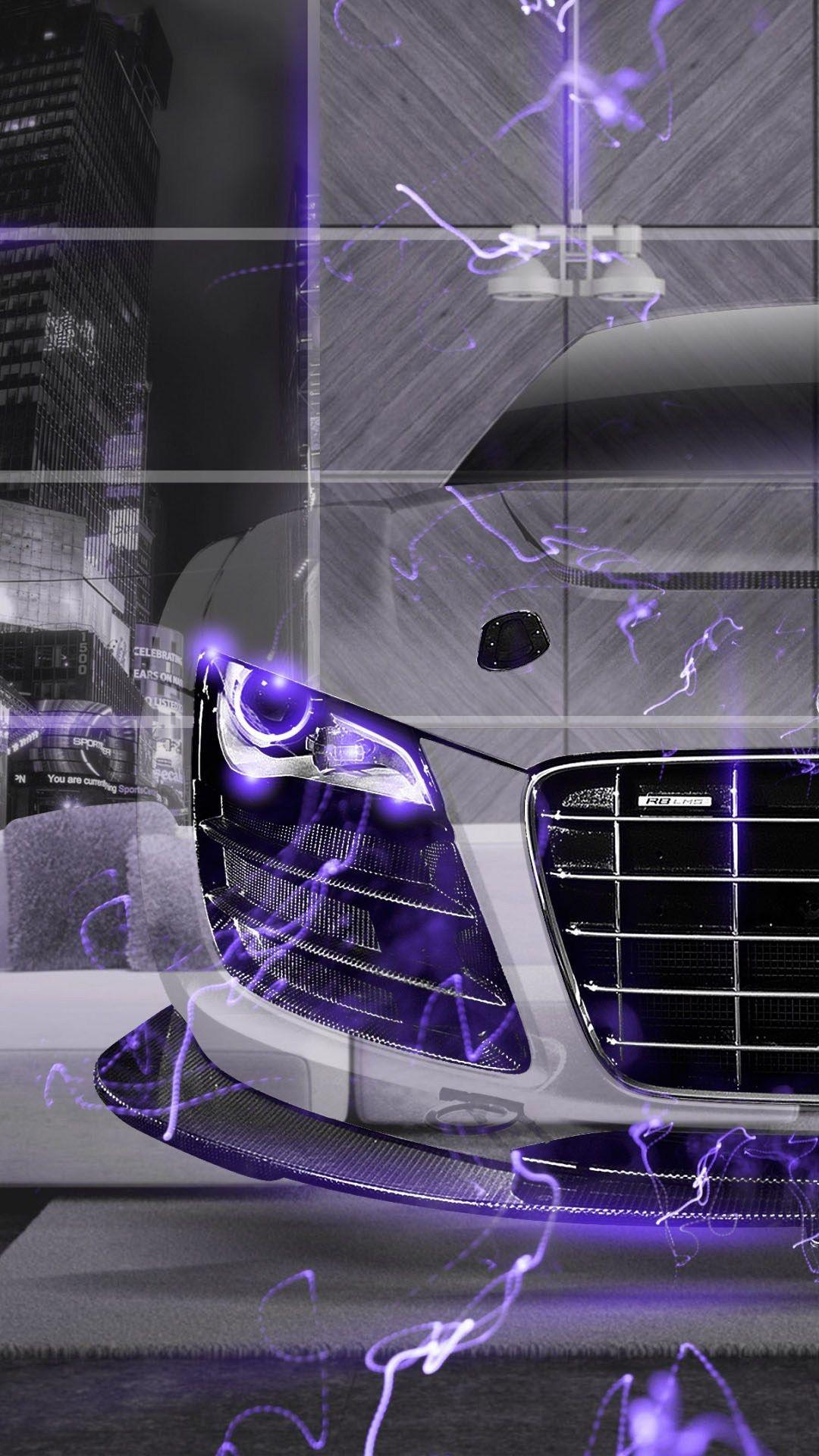 1080x1920 Audi R8 Fantasy Crystal Home Energy Car 2015 iPhone 6 / 6 Plus