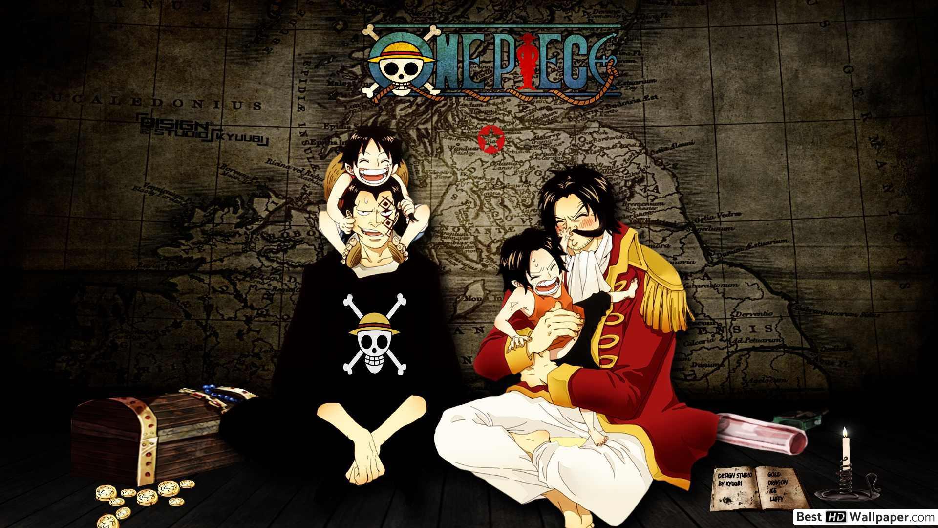 1920x1080 Gol D. Roger One Piece Wallpaper