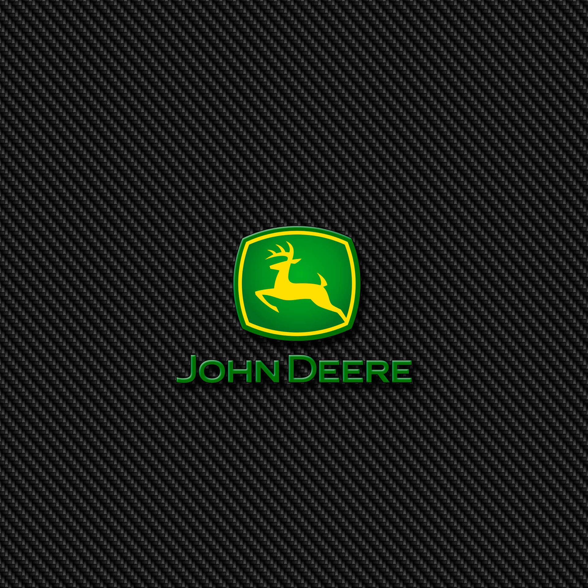 1920x1920 Download Textured John Deere Logo Wallpaper